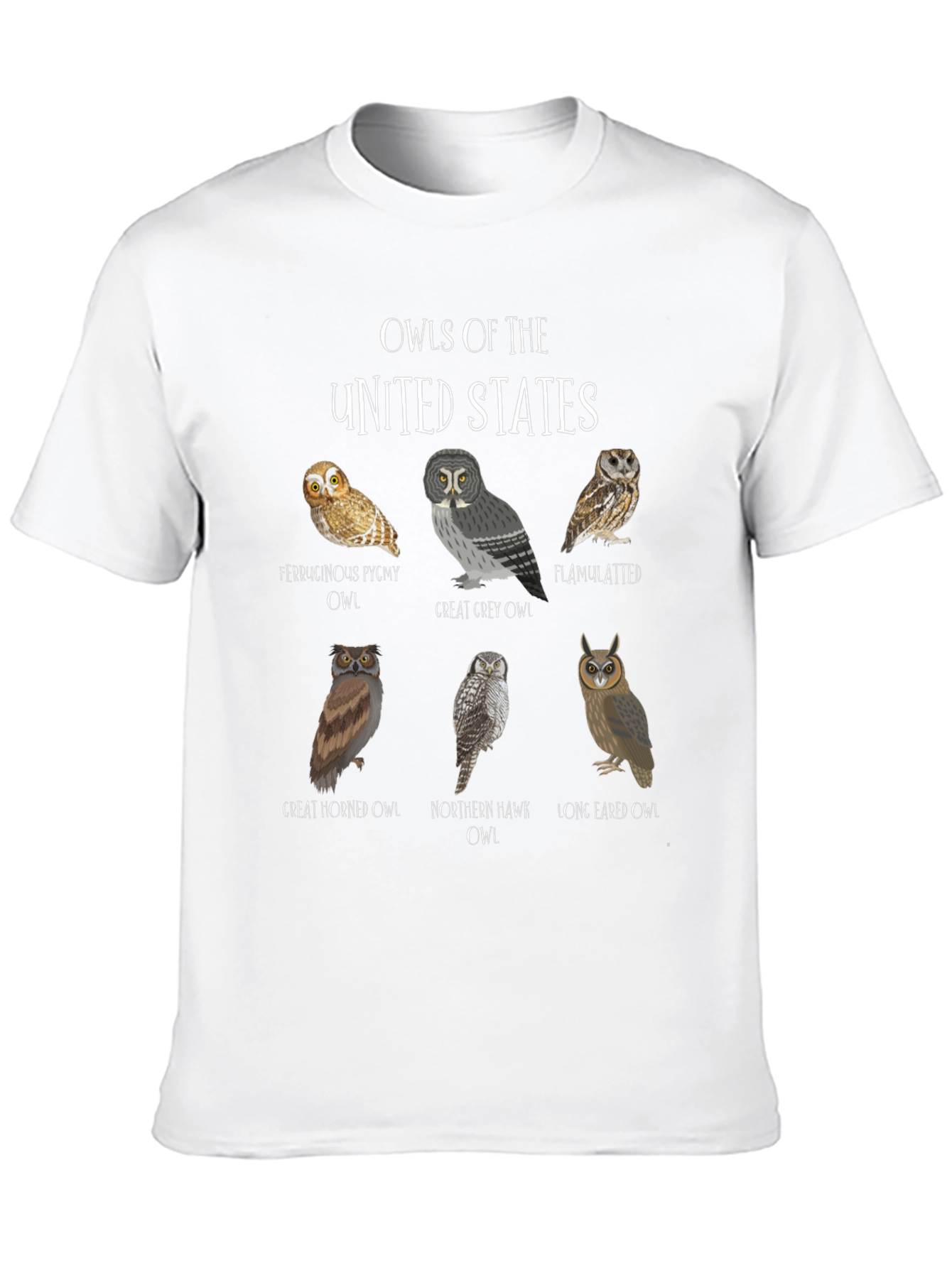 Owls of the United States T-Shirt
