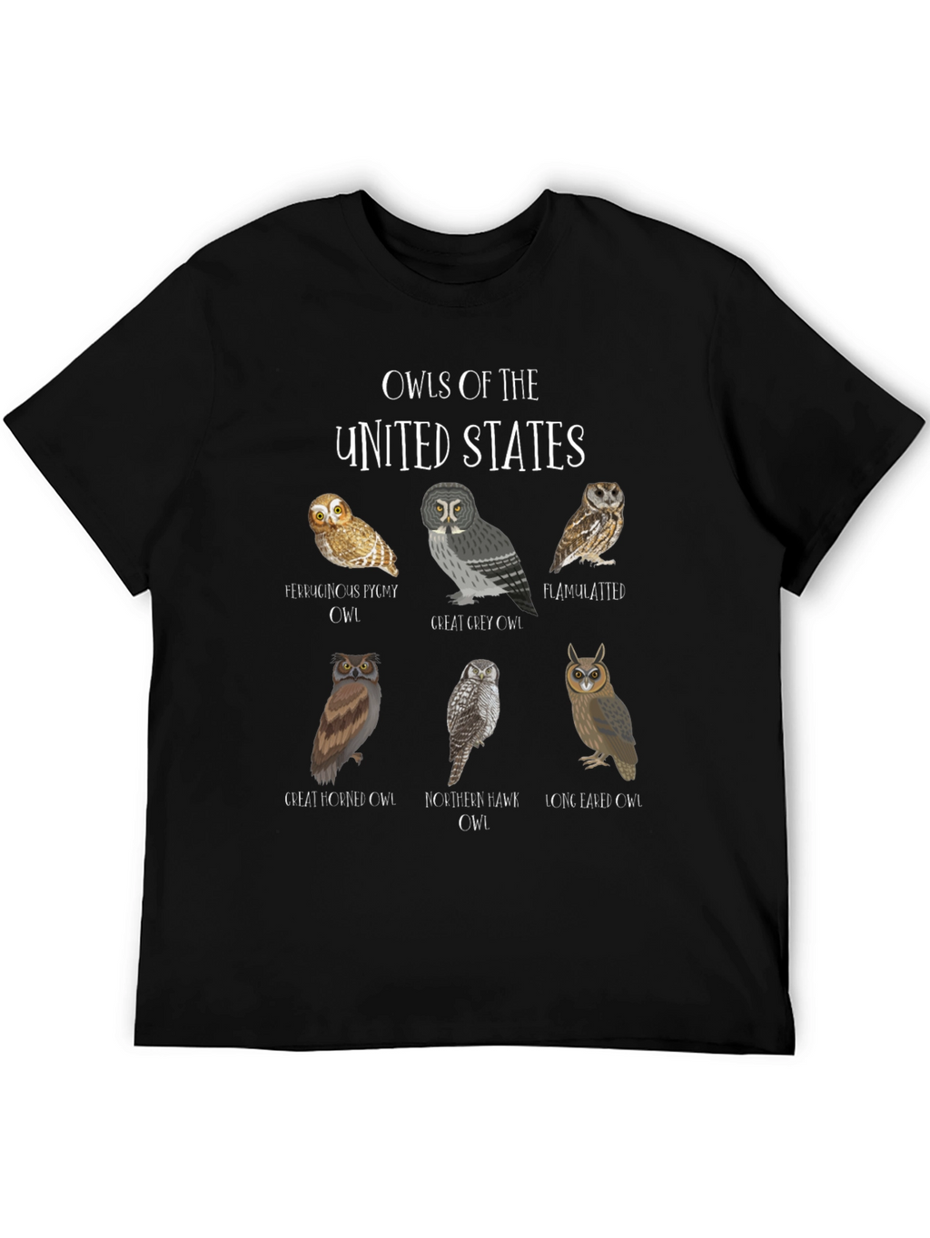 Owls of the United States T-Shirt