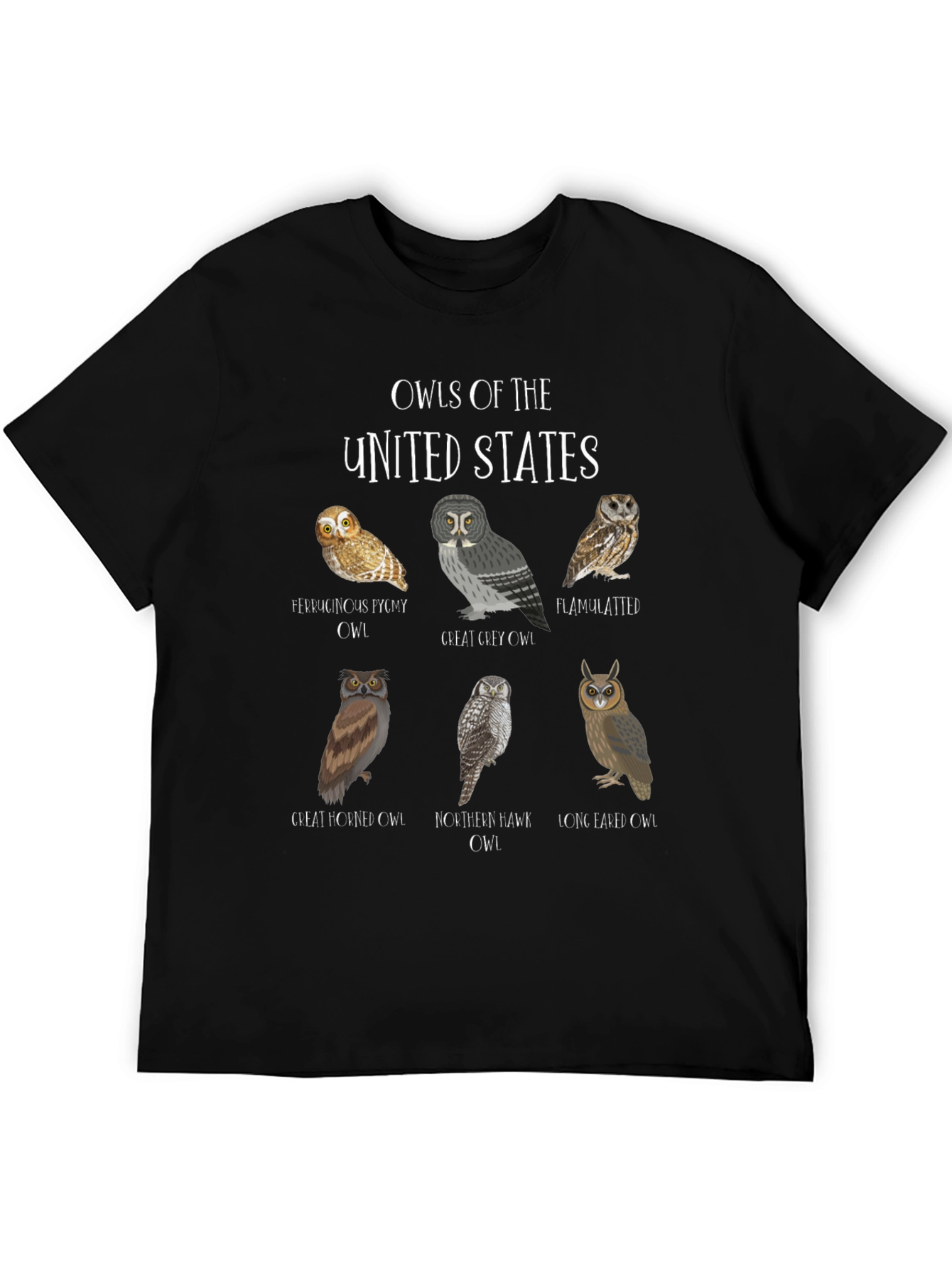 Owls of the United States T-Shirt