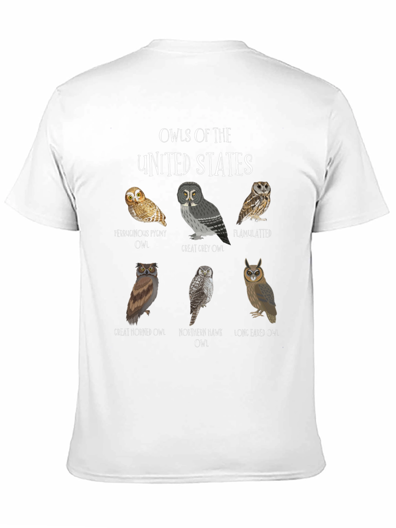 Owls of the United States T-Shirt