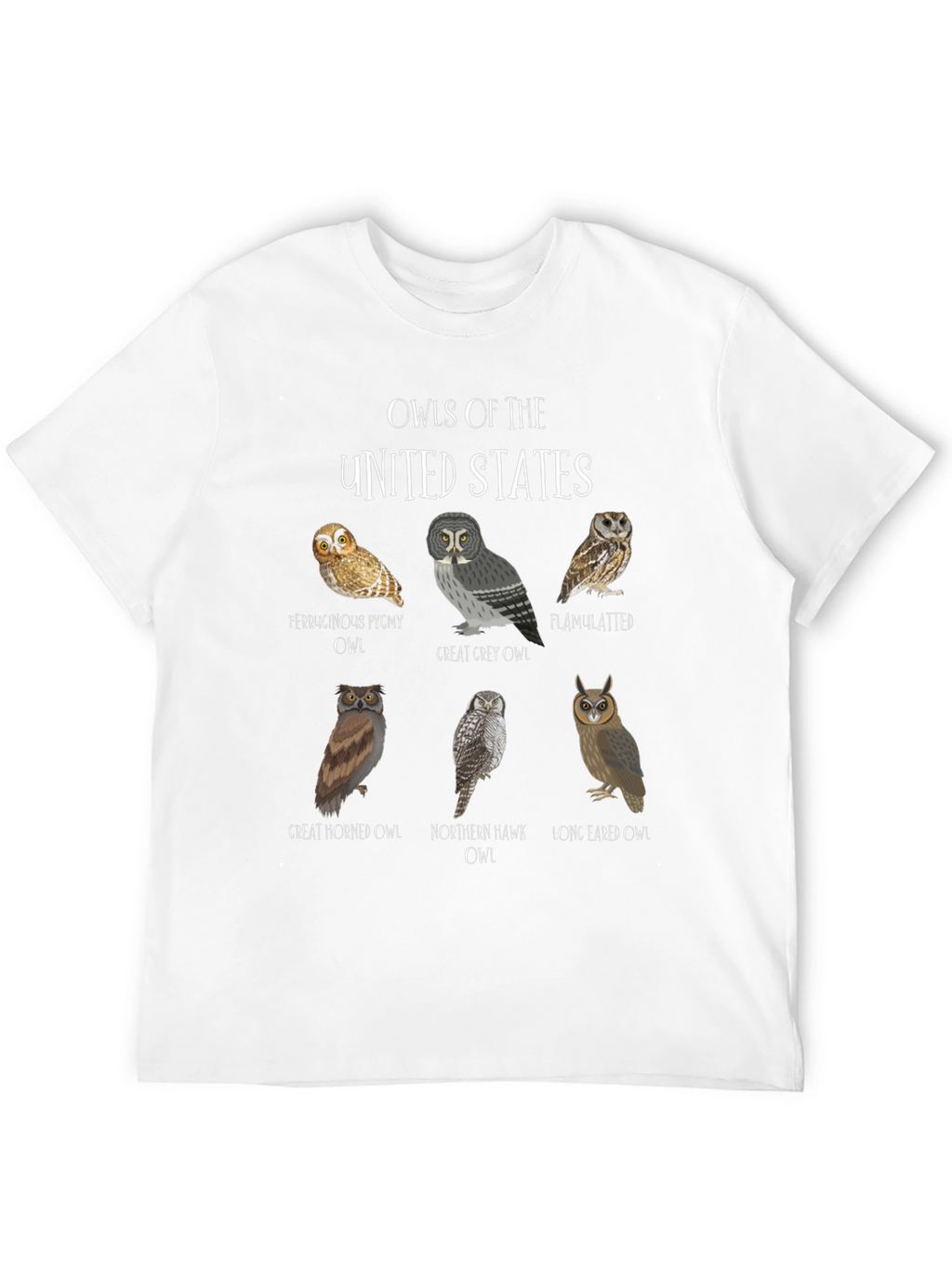 Owls of the United States T-Shirt