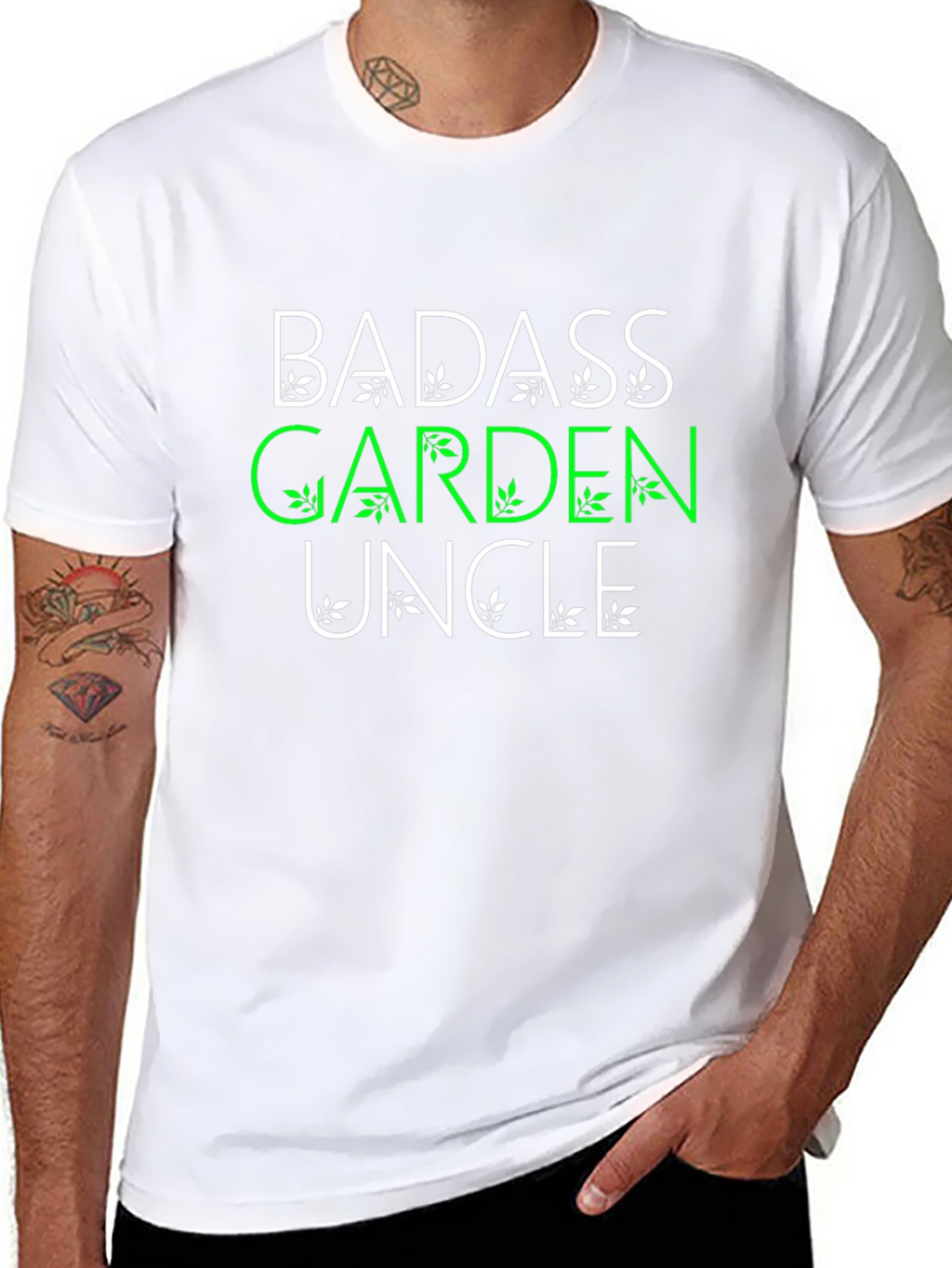 Badass Garden Uncle T-Shirt