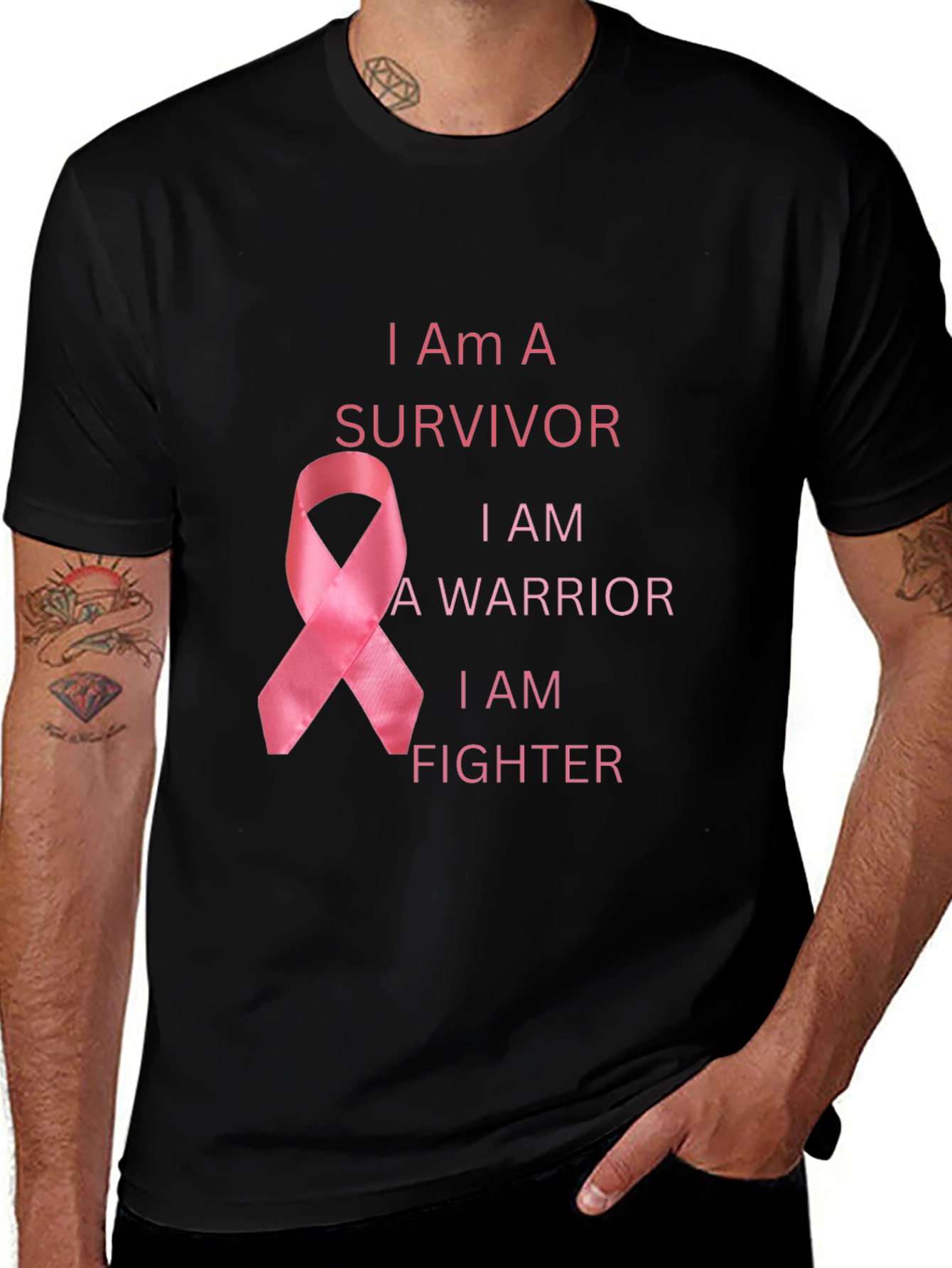 I Am A Survivor Breast Cancer Awareness T-Shirt