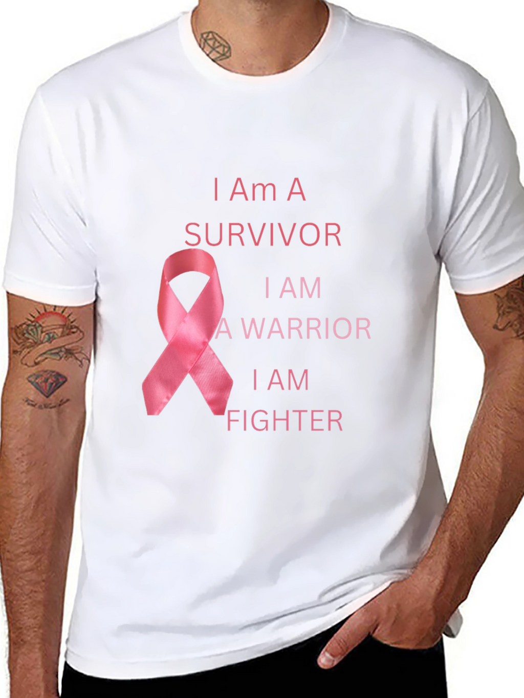 I Am A Survivor Breast Cancer Awareness T-Shirt