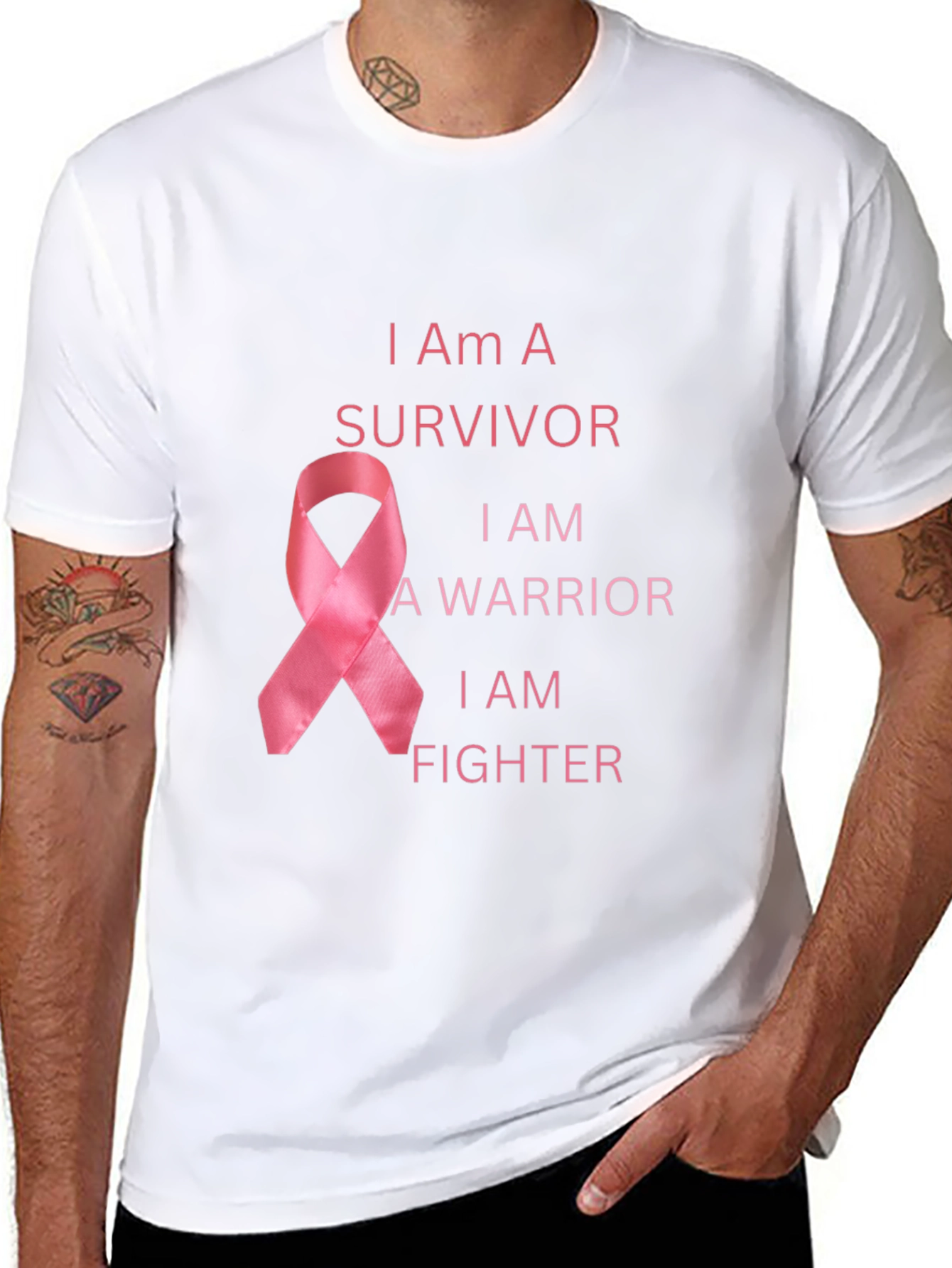 I Am A Survivor Breast Cancer Awareness T-Shirt