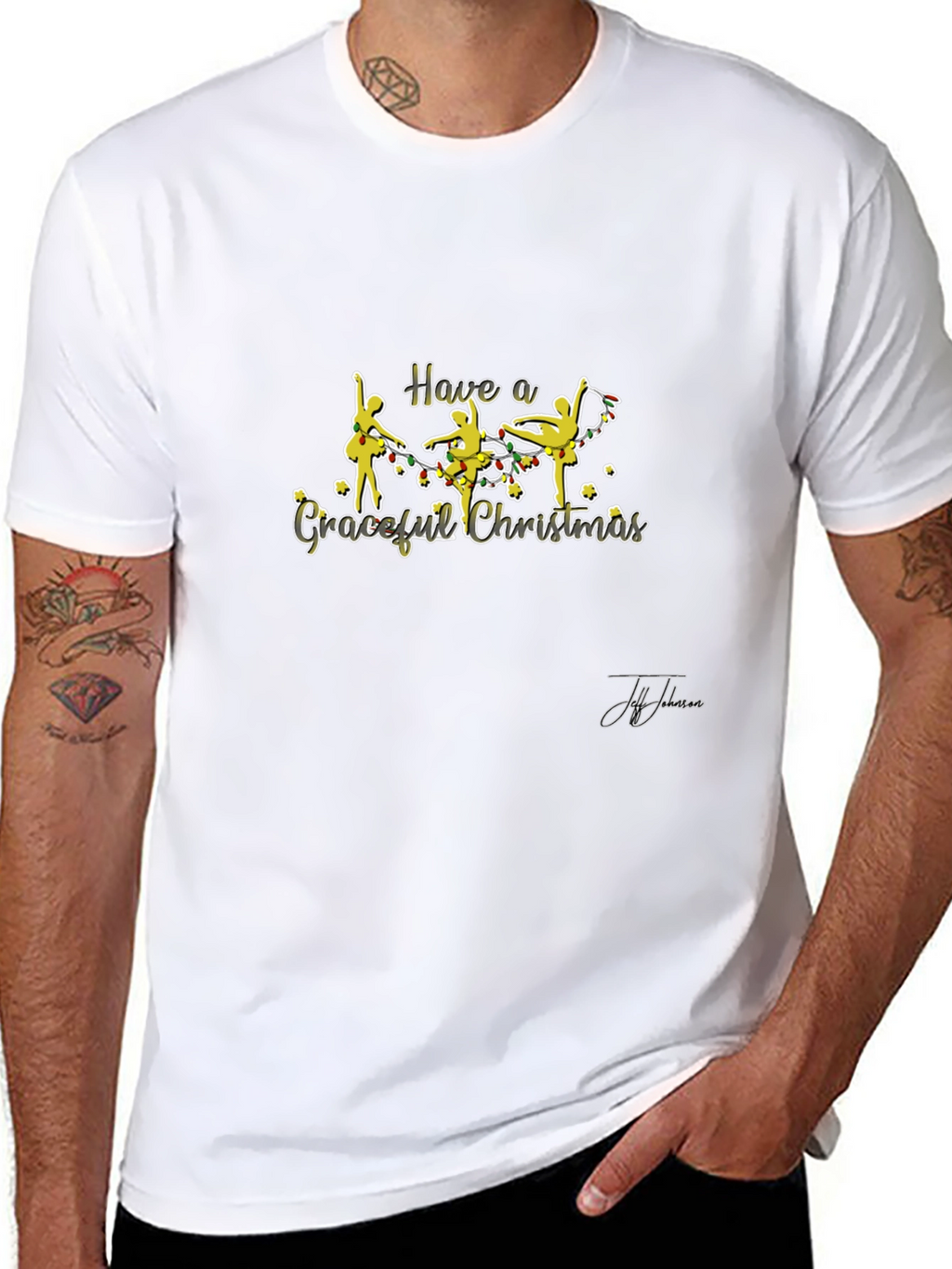 Graceful Christmas Ballet T-Shirt