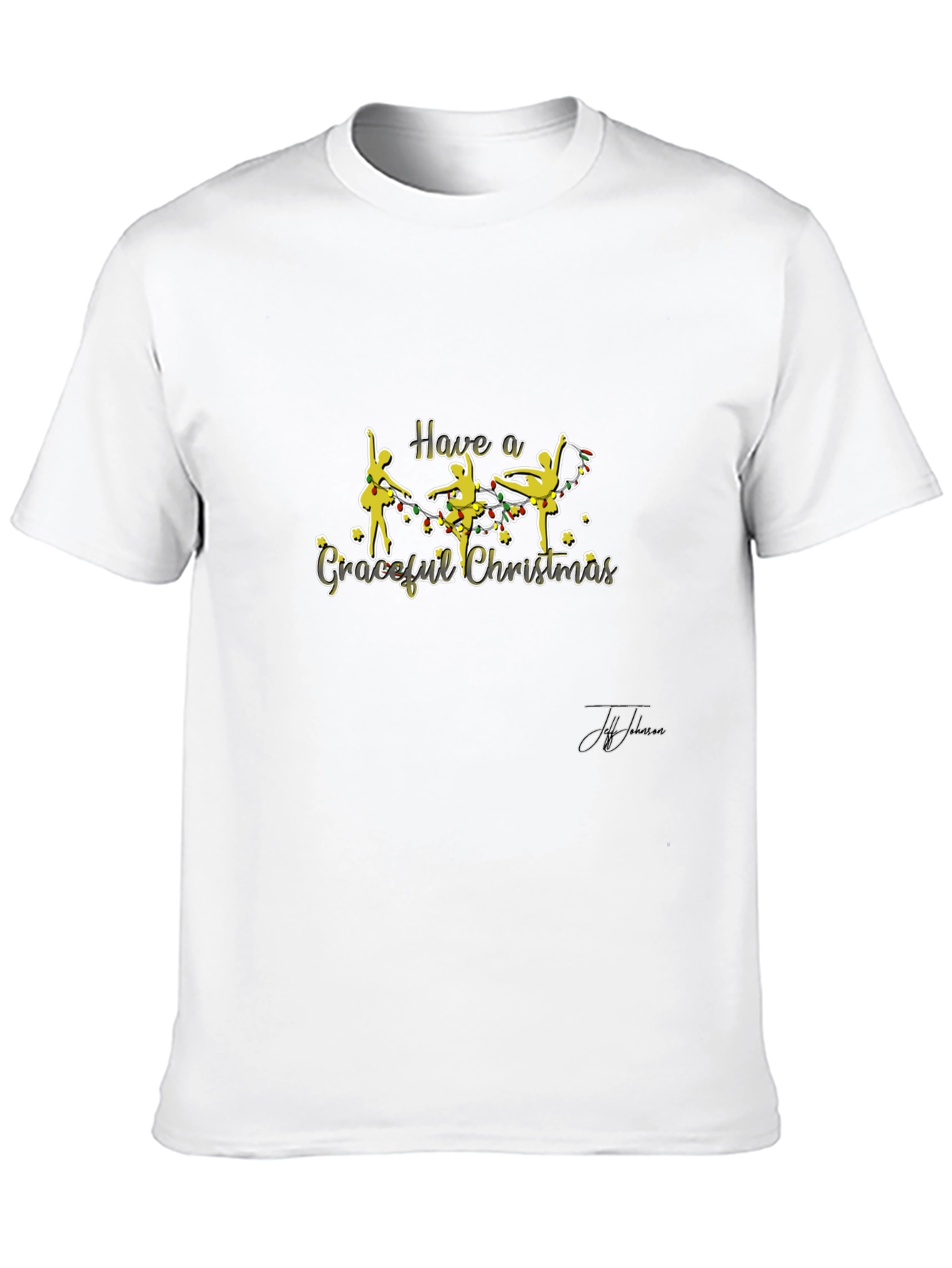 Graceful Christmas Ballet T-Shirt