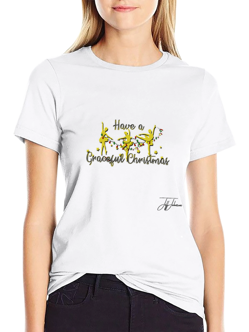 Graceful Christmas Ballet T-Shirt
