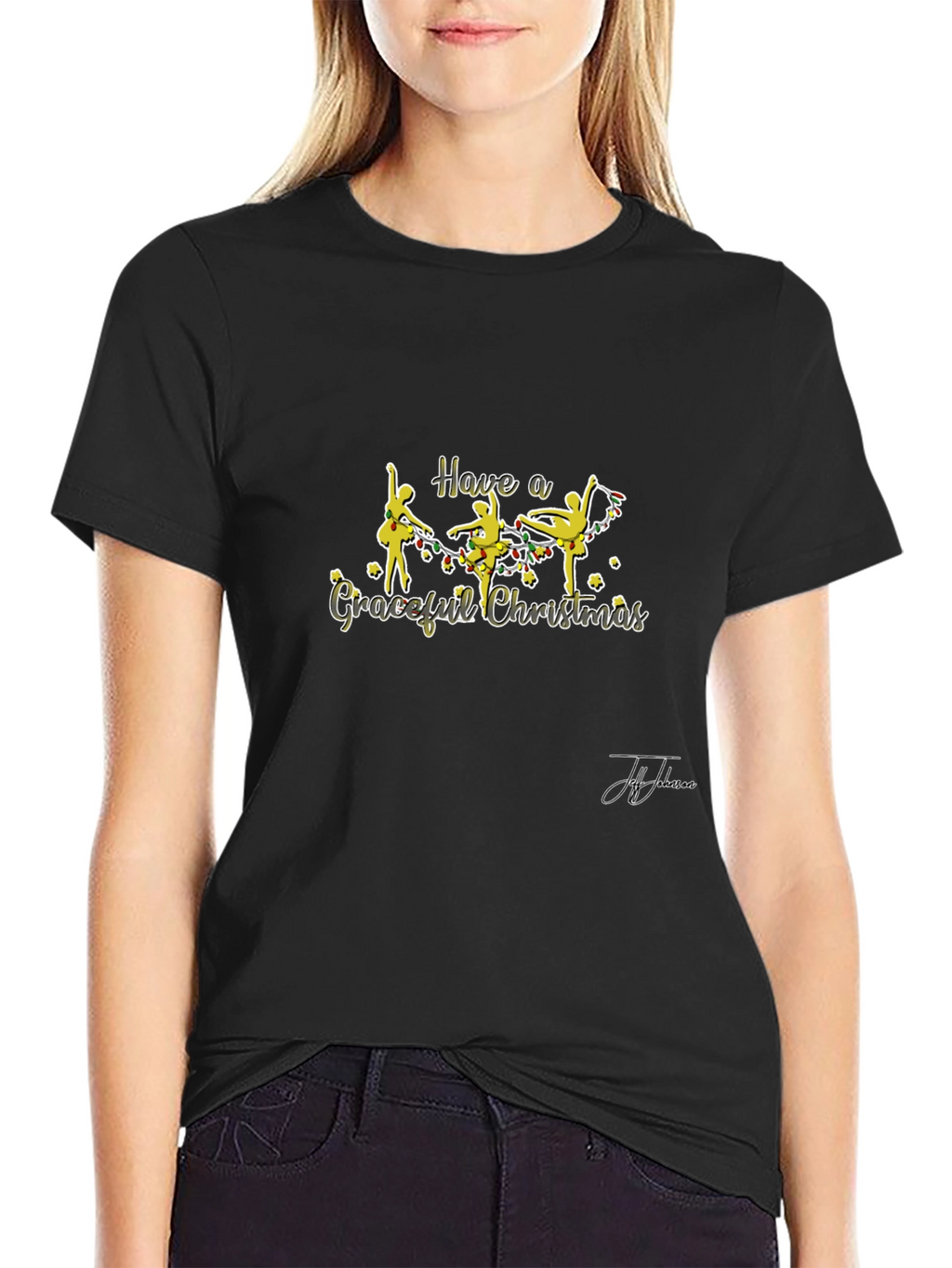Graceful Christmas Ballet T-Shirt