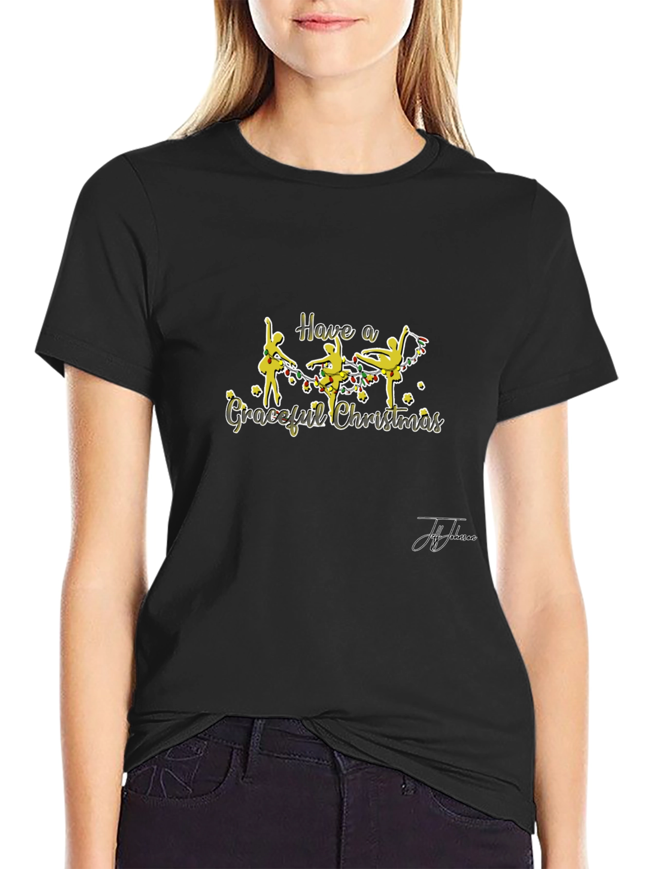 Graceful Christmas Ballet T-Shirt