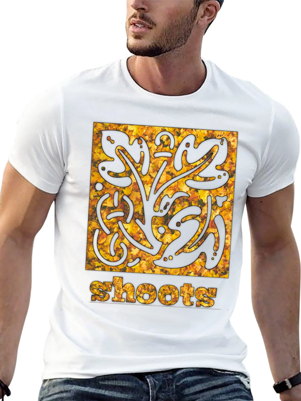 Abstract Graphic Print T-Shirt - Modern Streetwear