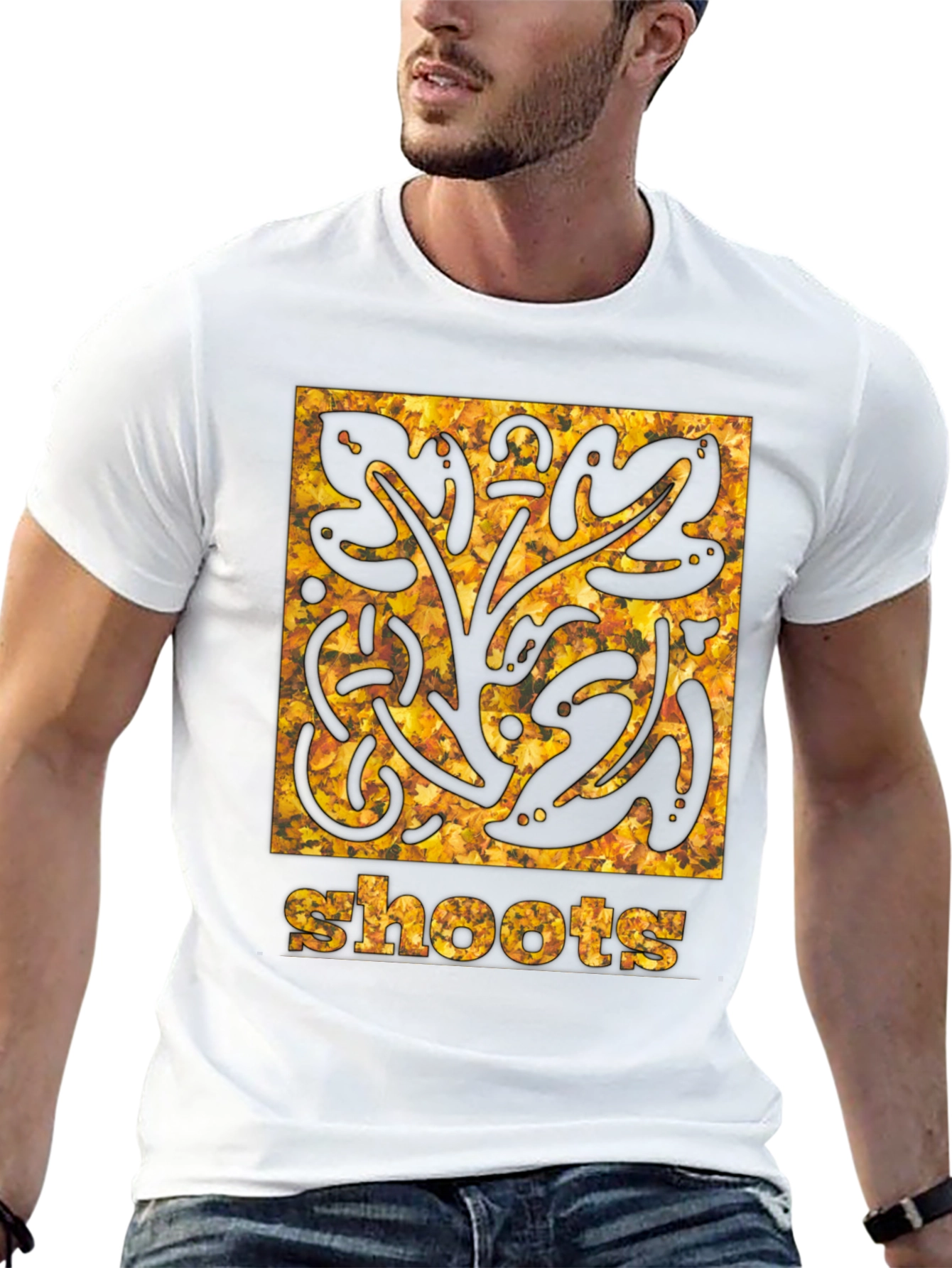 Abstract Graphic Print T-Shirt - Modern Streetwear