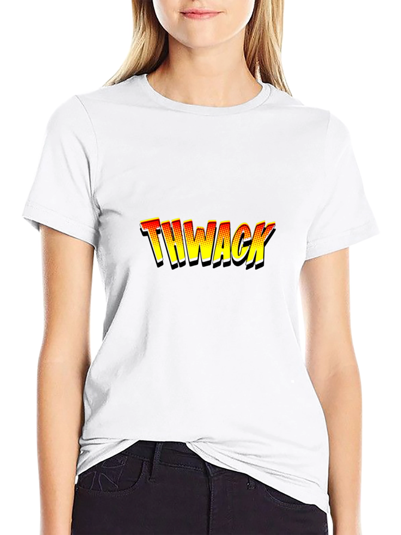 THWACK Graphic T-Shirt - Comic Book Style Tee