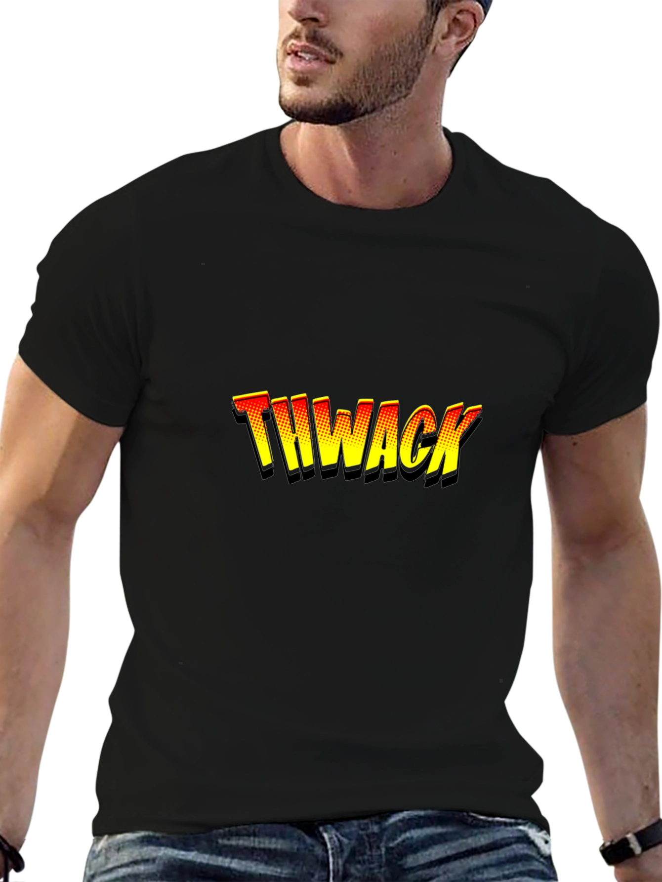 THWACK Graphic T-Shirt - Comic Book Style Tee