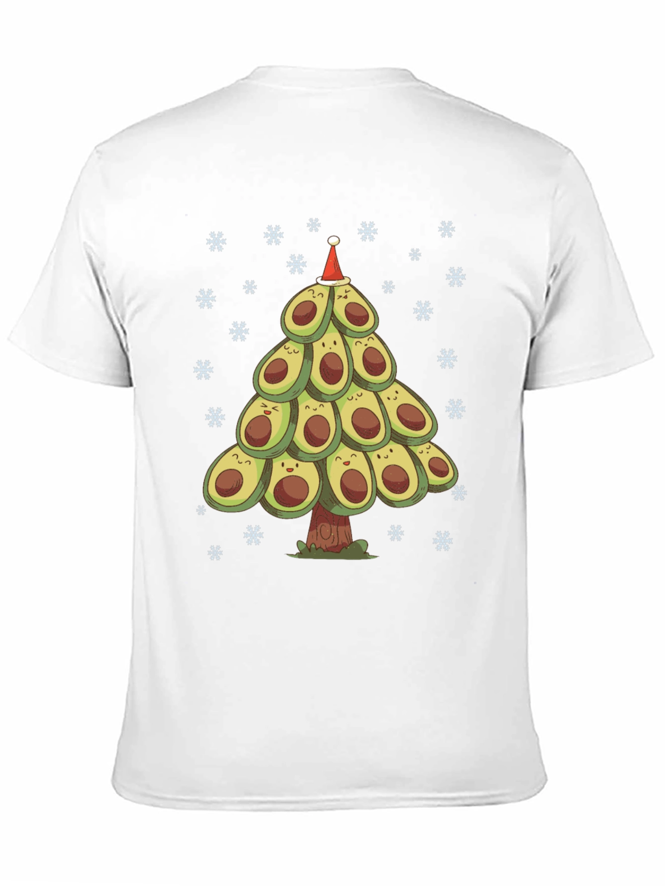 Avocado Christmas Tree T-Shirt