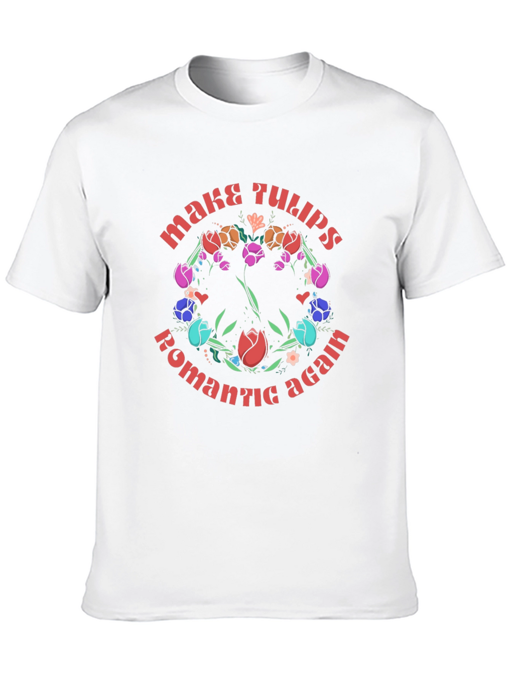 Romantic Tulips Graphic Tee