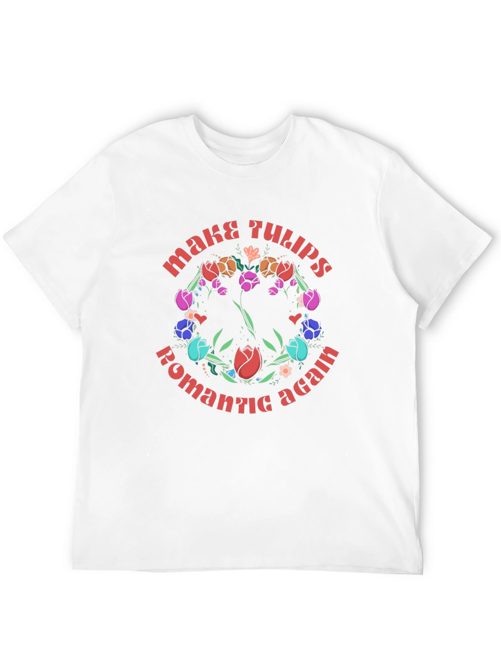 Romantic Tulips Graphic Tee