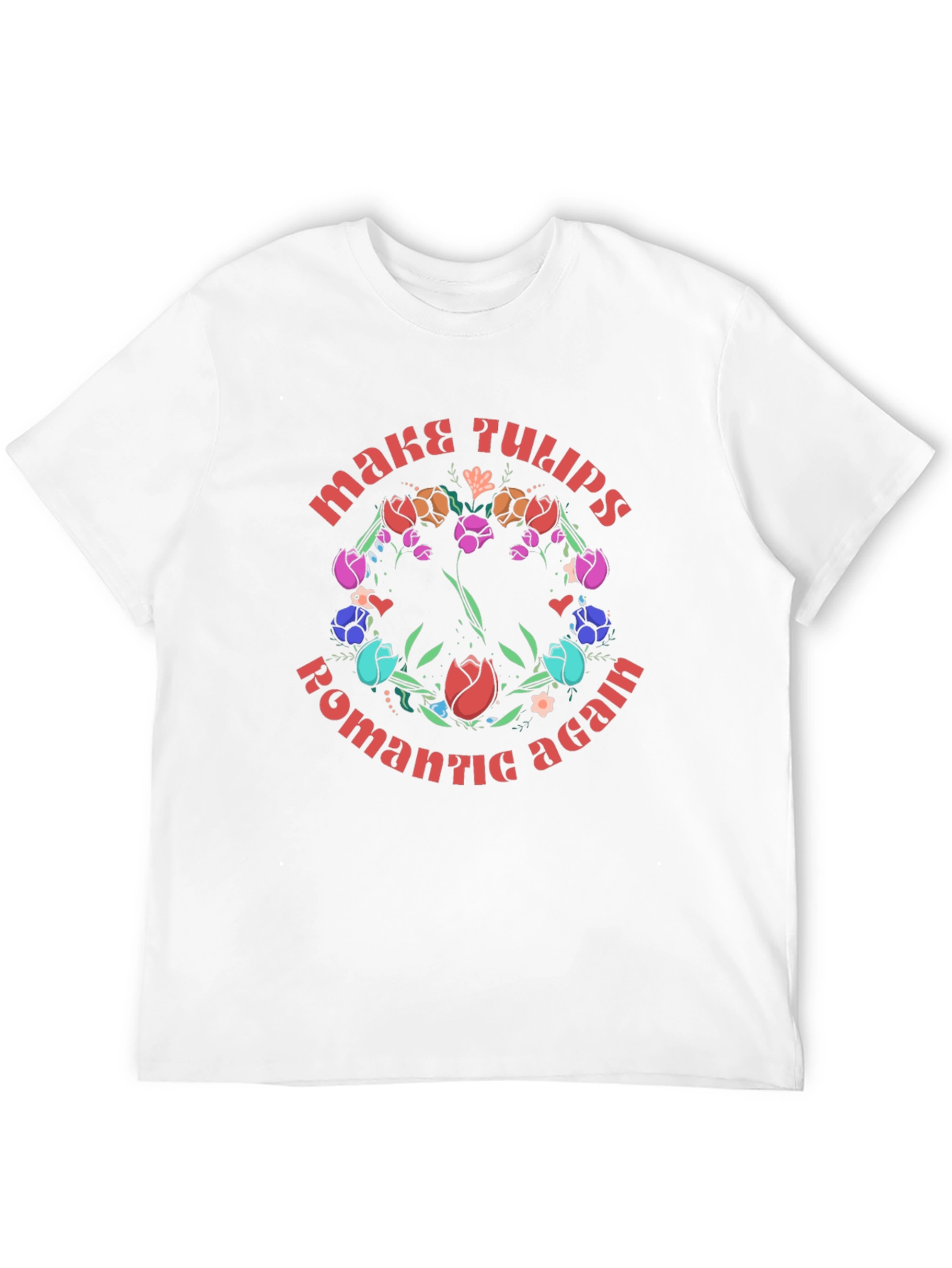 Romantic Tulips Graphic Tee
