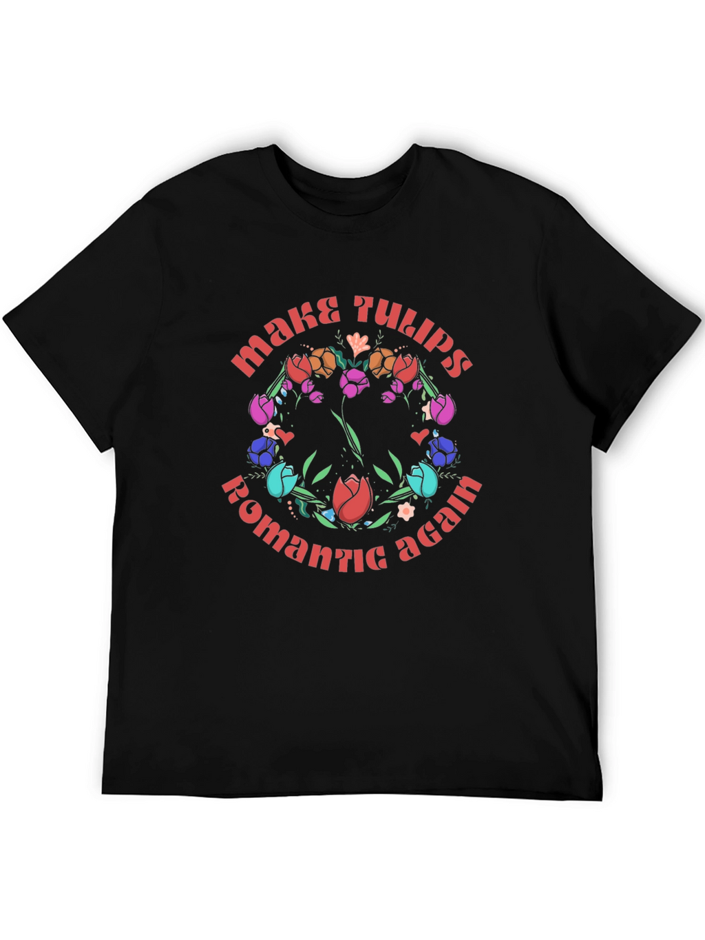 Romantic Tulips Graphic Tee