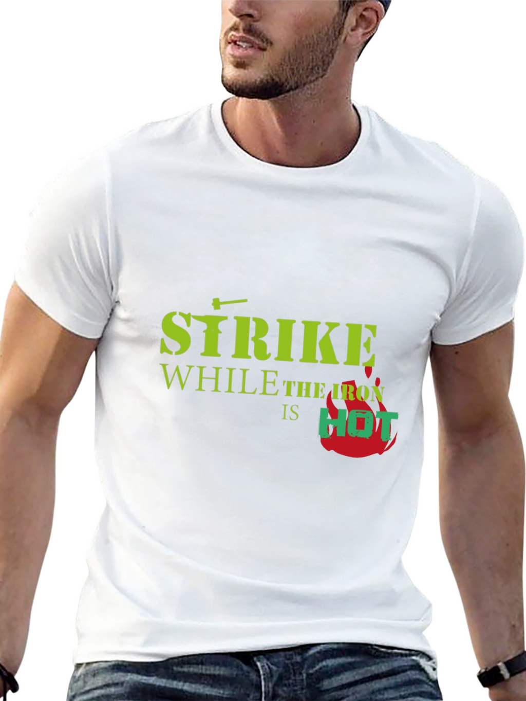 Strike While The Iron is Hot T-Shirt
