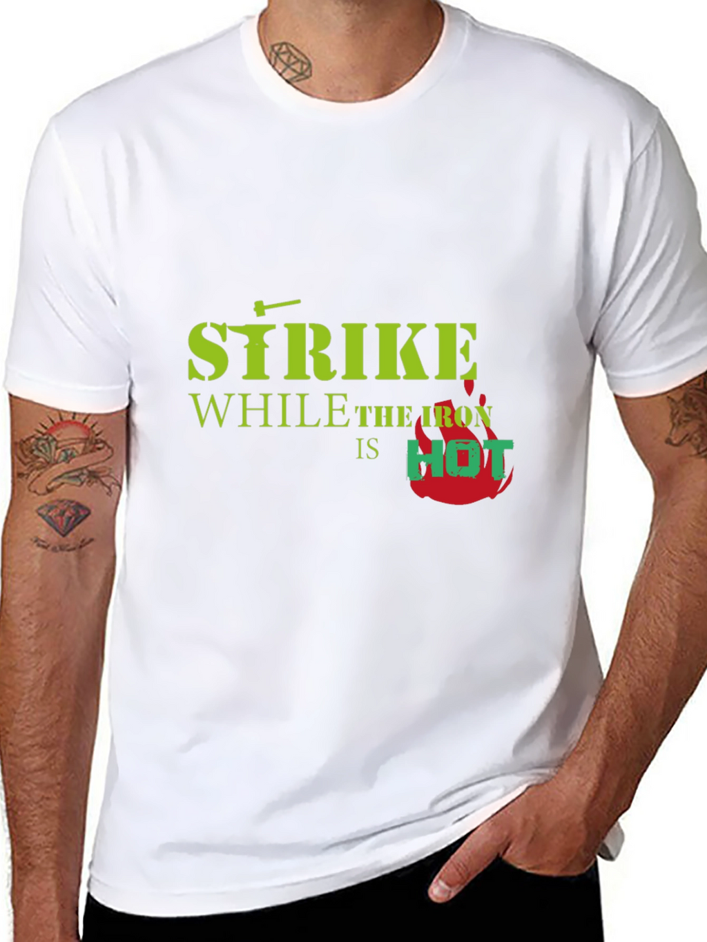 Strike While The Iron is Hot T-Shirt