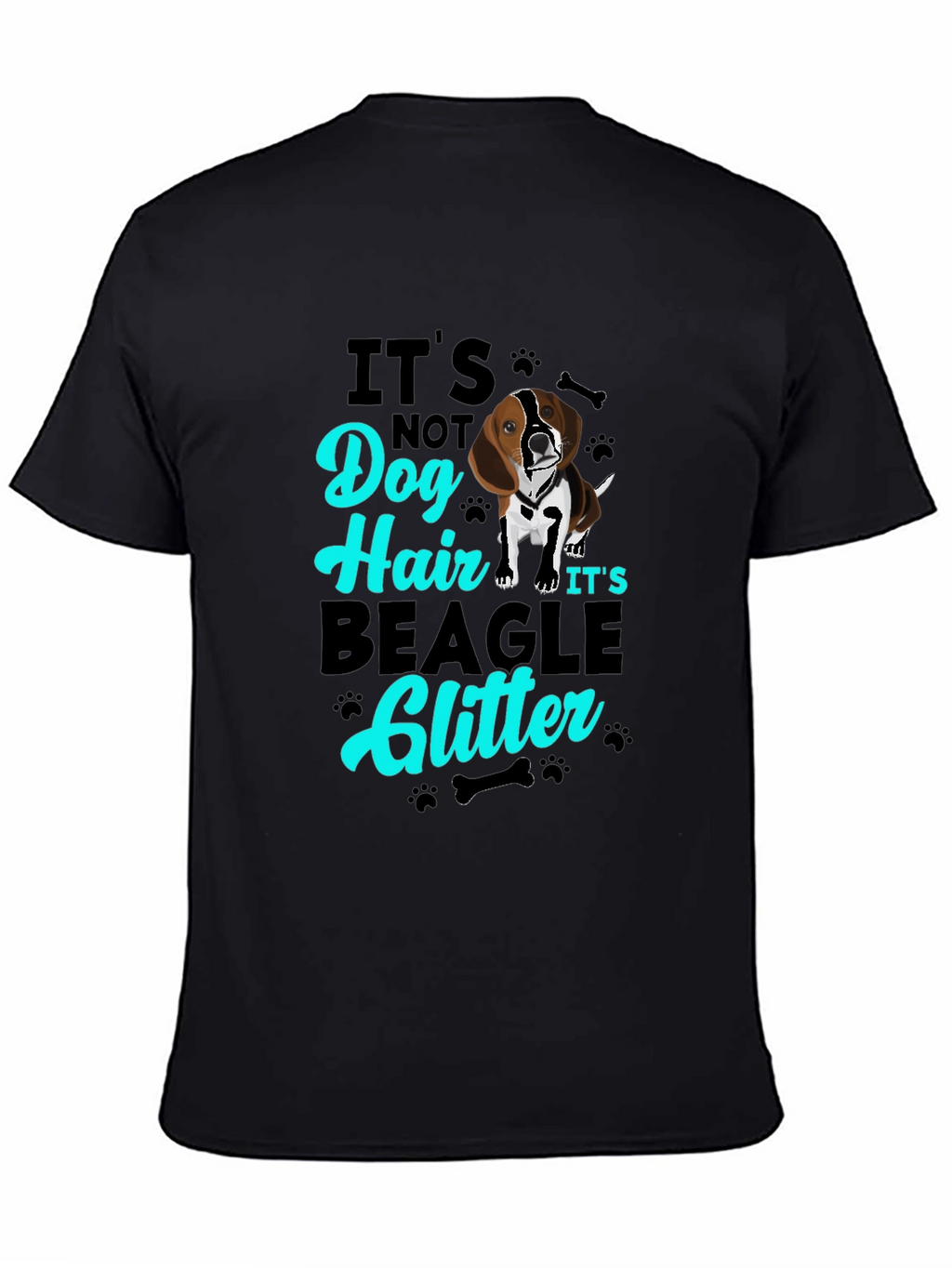 Beagle Glitter T-Shirt - Dog Lover Tee