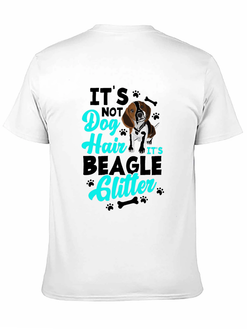 Beagle Glitter T-Shirt - Dog Lover Tee