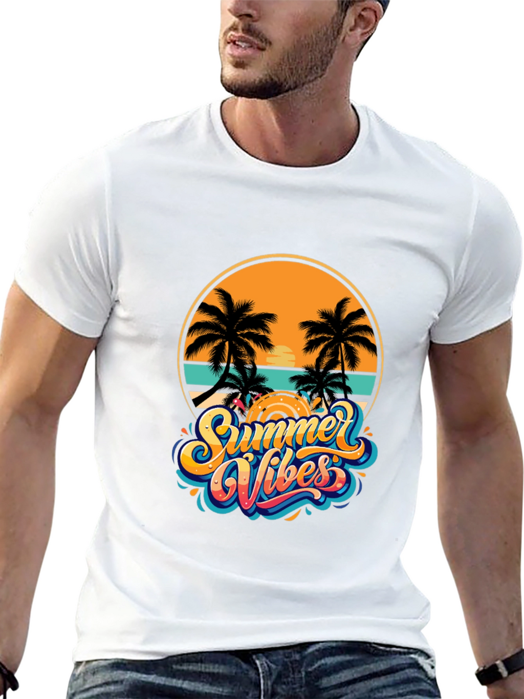 Summer Vibes Graphic T-Shirt
