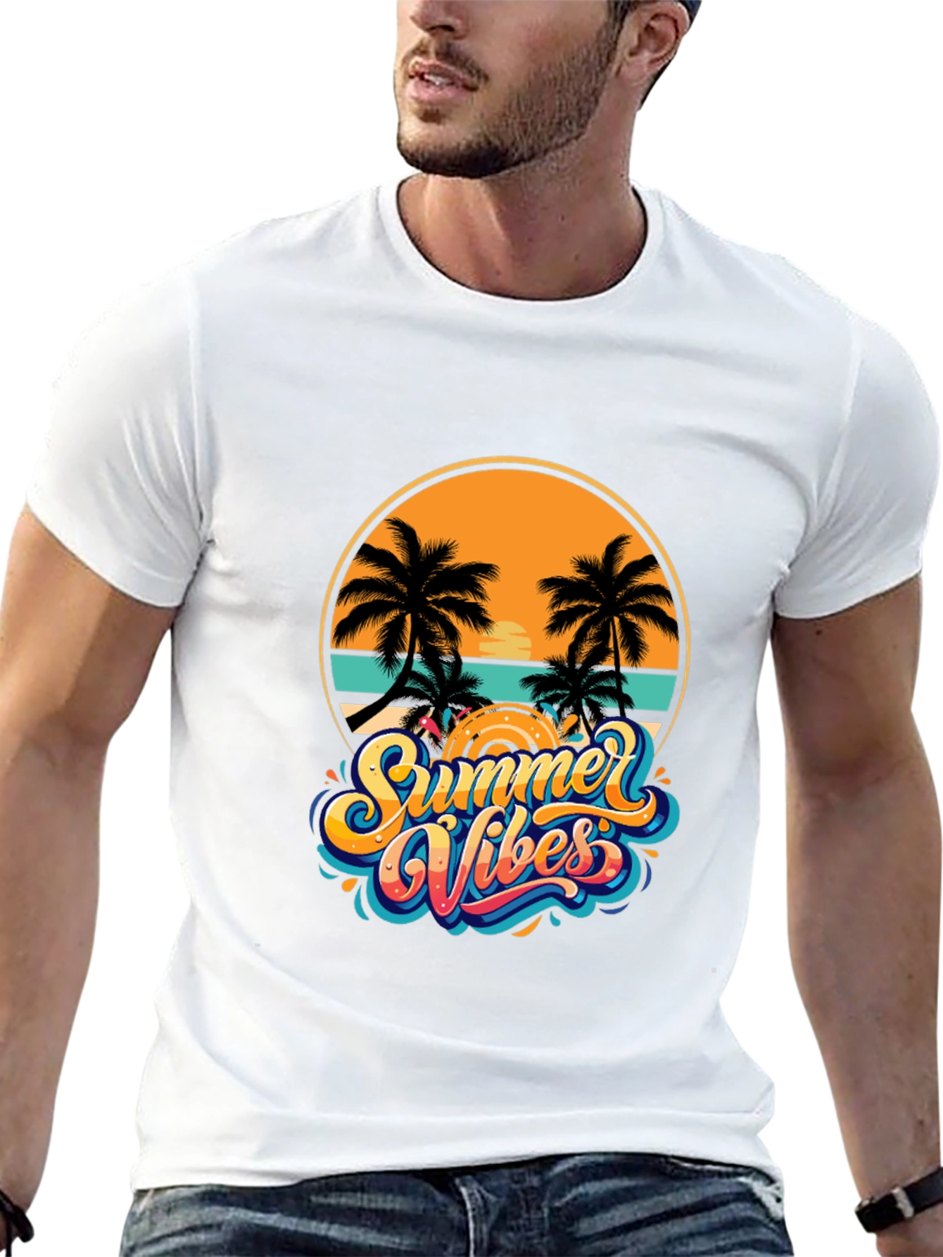 Summer Vibes Graphic T-Shirt