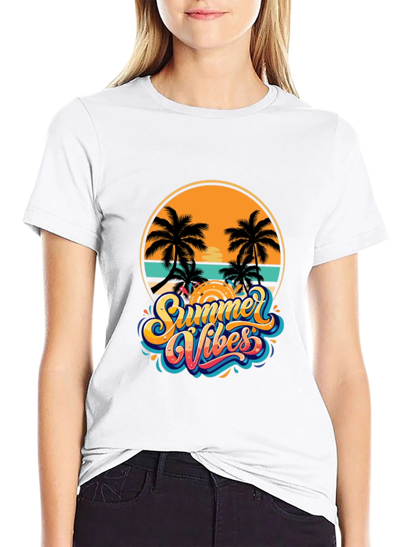 Summer Vibes Graphic T-Shirt