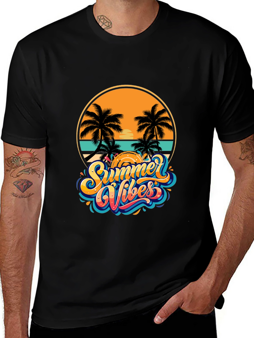 Summer Vibes Graphic T-Shirt