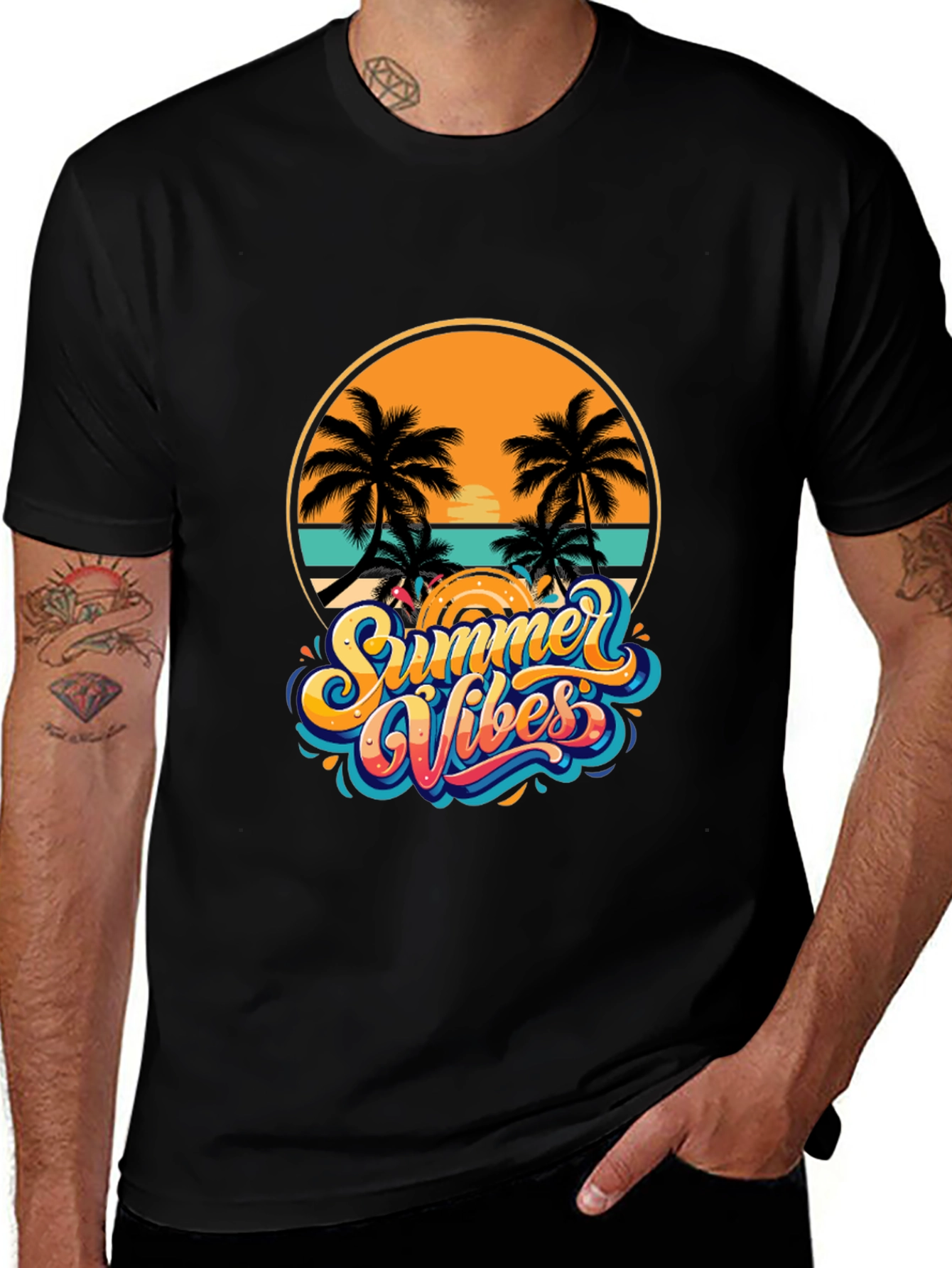 Summer Vibes Graphic T-Shirt