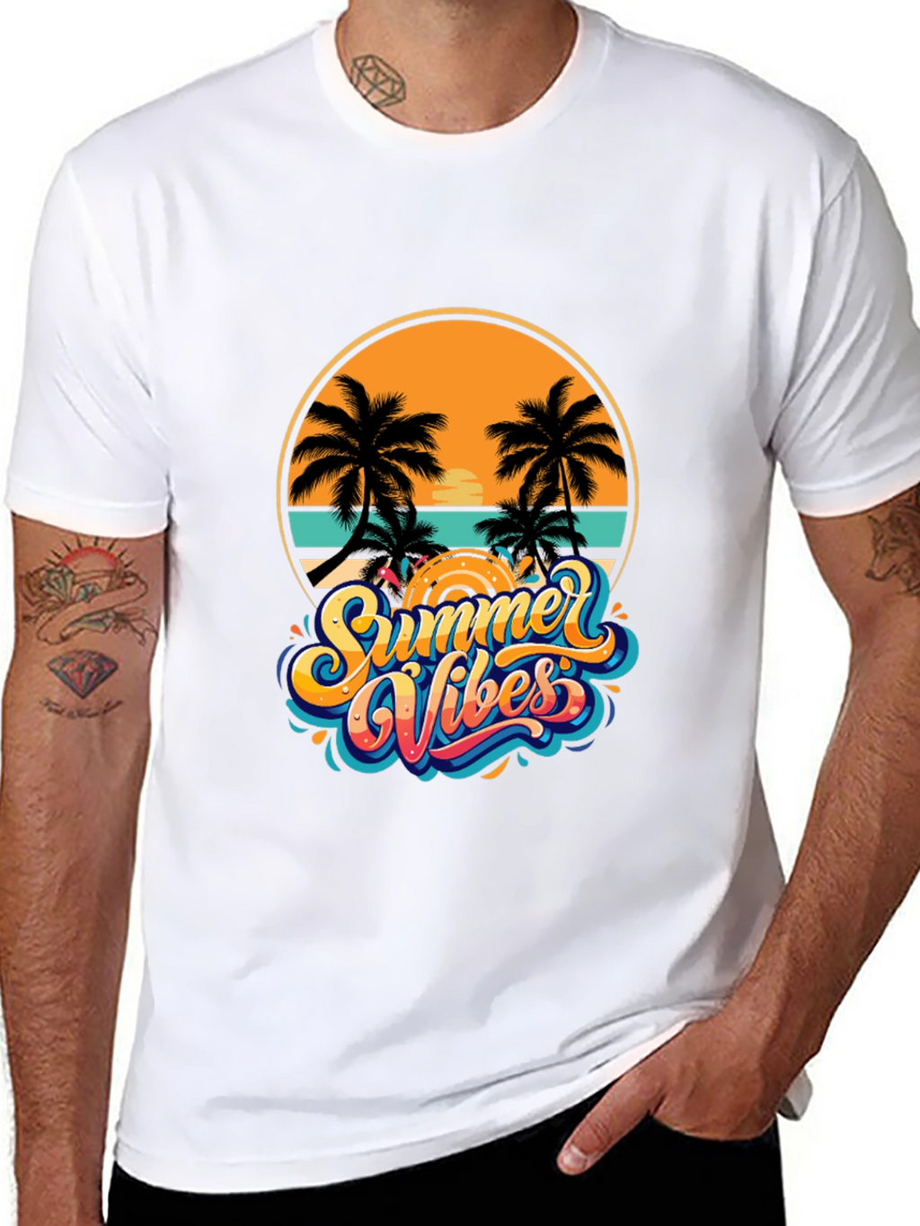 Summer Vibes Graphic T-Shirt