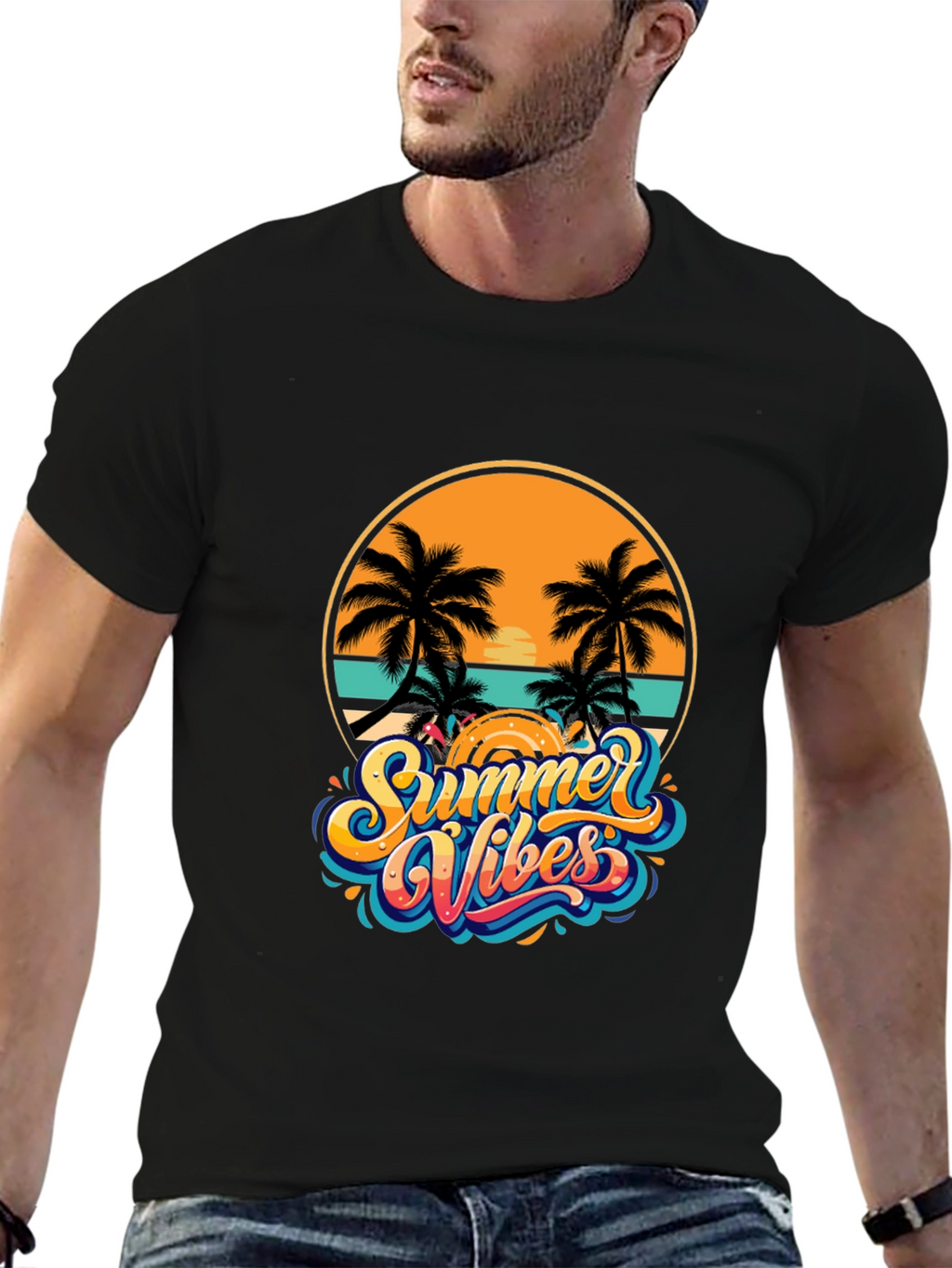 Summer Vibes Graphic T-Shirt