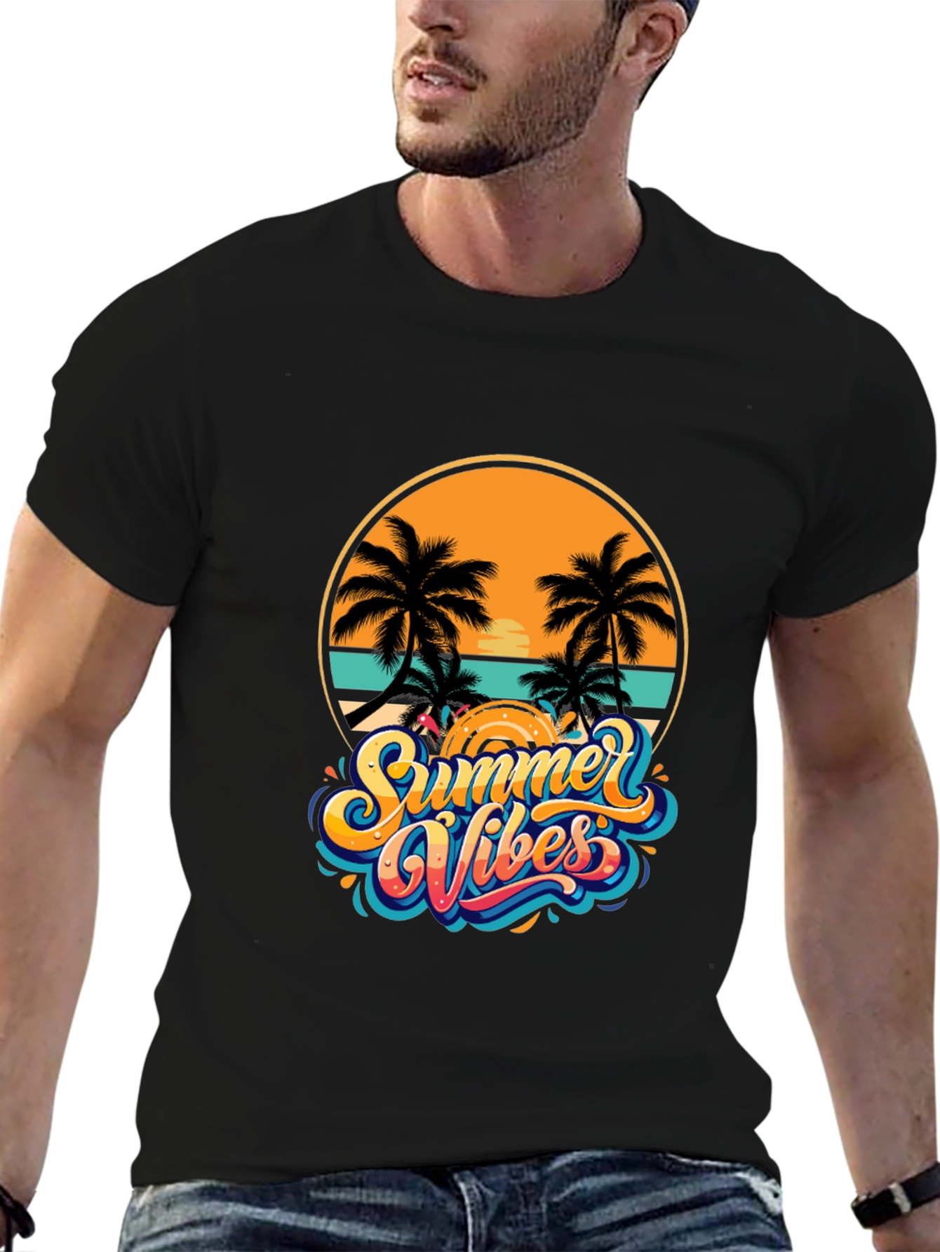 Summer Vibes Graphic T-Shirt