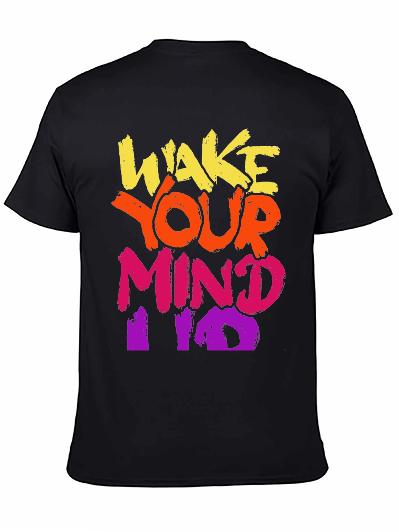 Wake Your Mind T-Shirt - Bold Graphic Tee