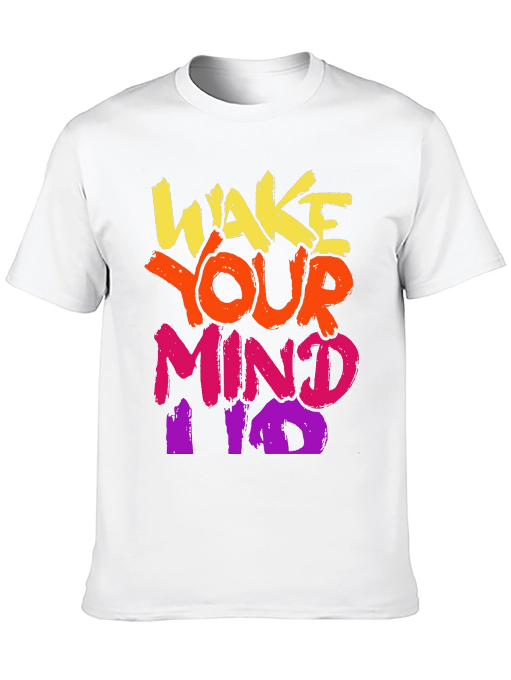 Wake Your Mind T-Shirt - Bold Graphic Tee