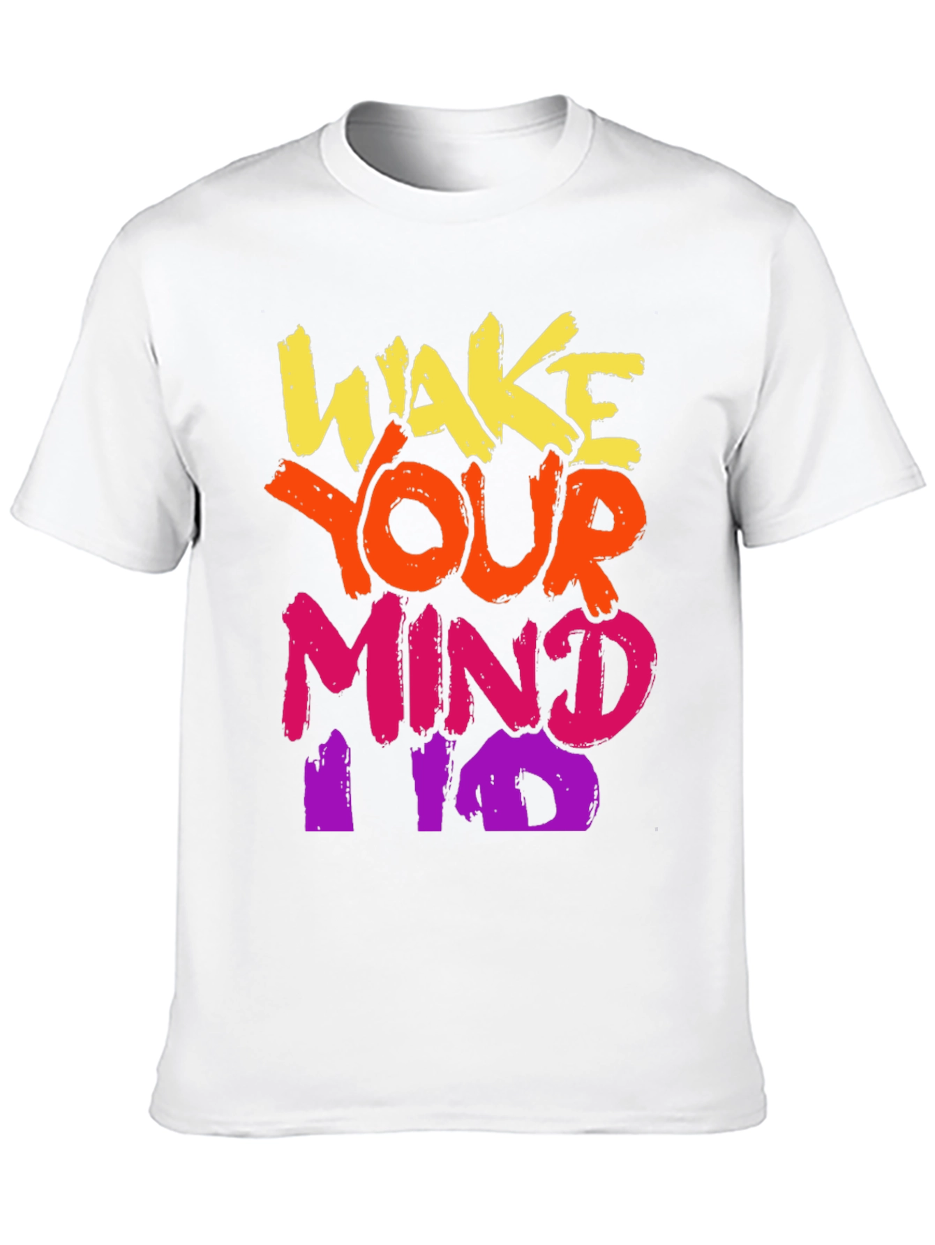 Wake Your Mind T-Shirt - Bold Graphic Tee