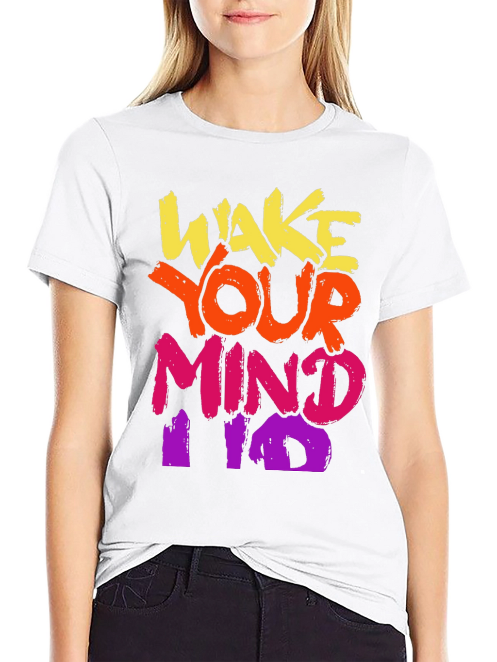 Wake Your Mind T-Shirt - Bold Graphic Tee