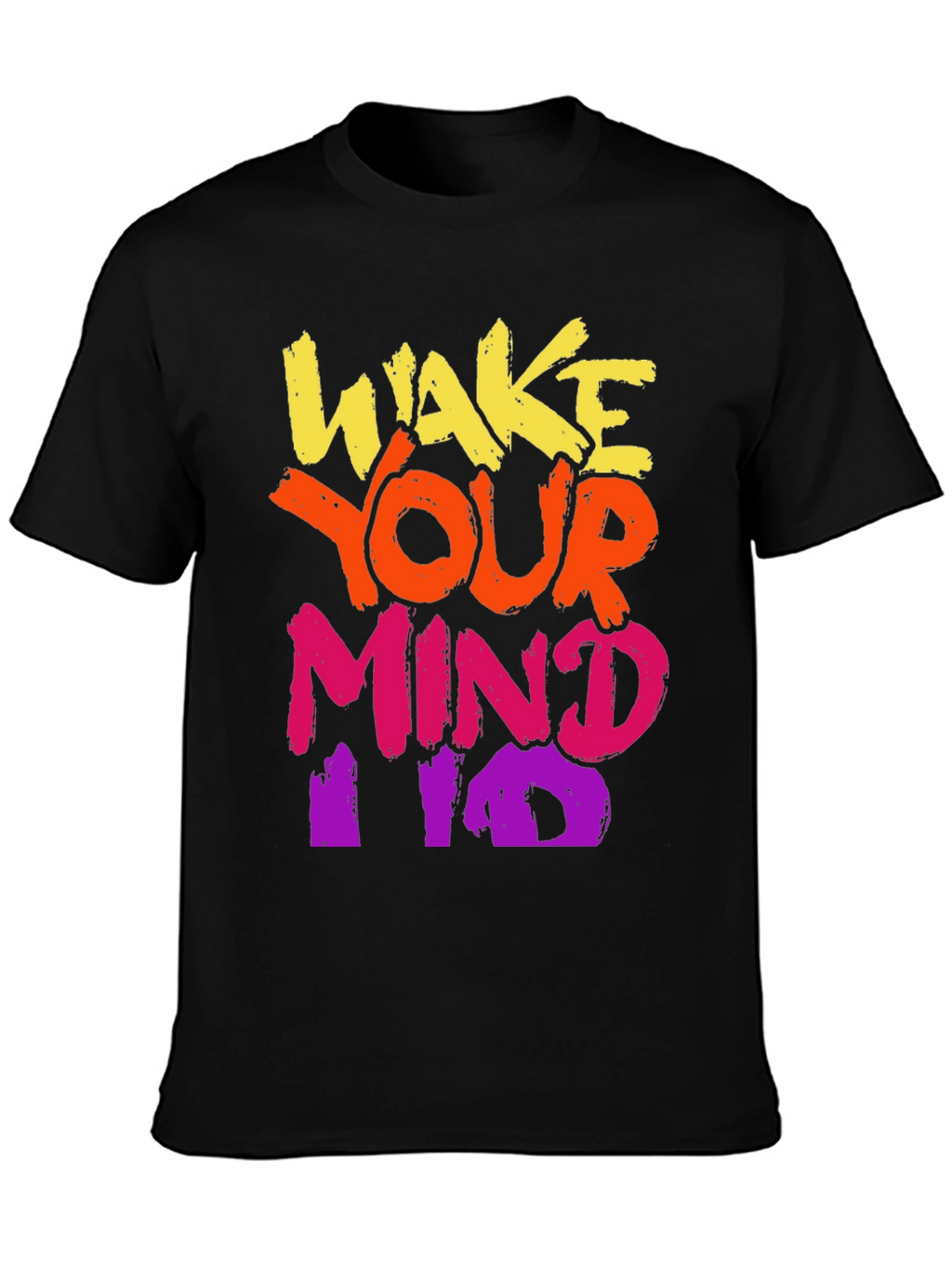 Wake Your Mind T-Shirt - Bold Graphic Tee
