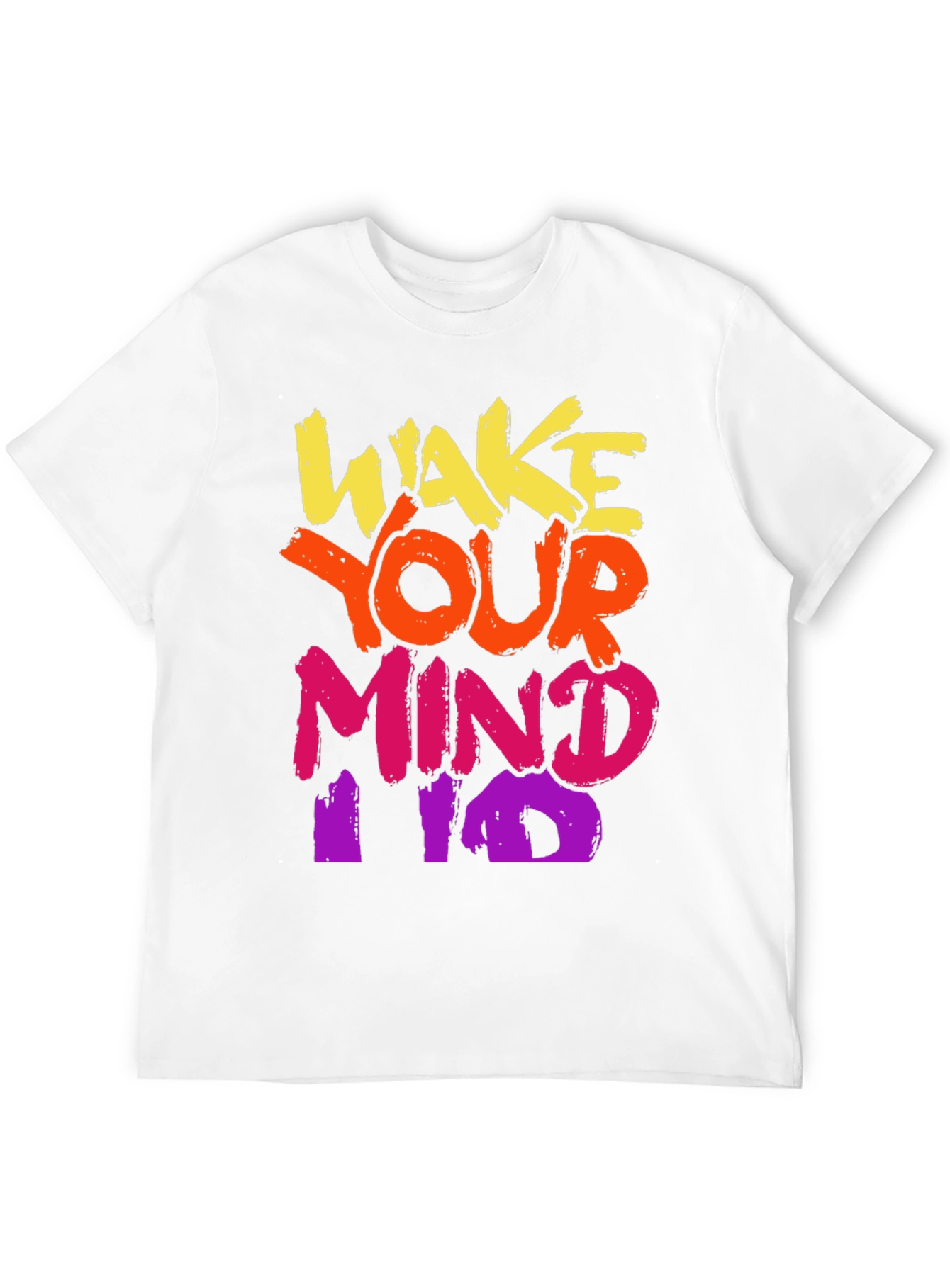 Wake Your Mind T-Shirt - Bold Graphic Tee