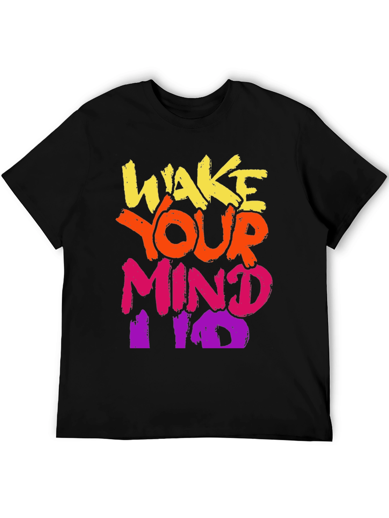 Wake Your Mind T-Shirt - Bold Graphic Tee