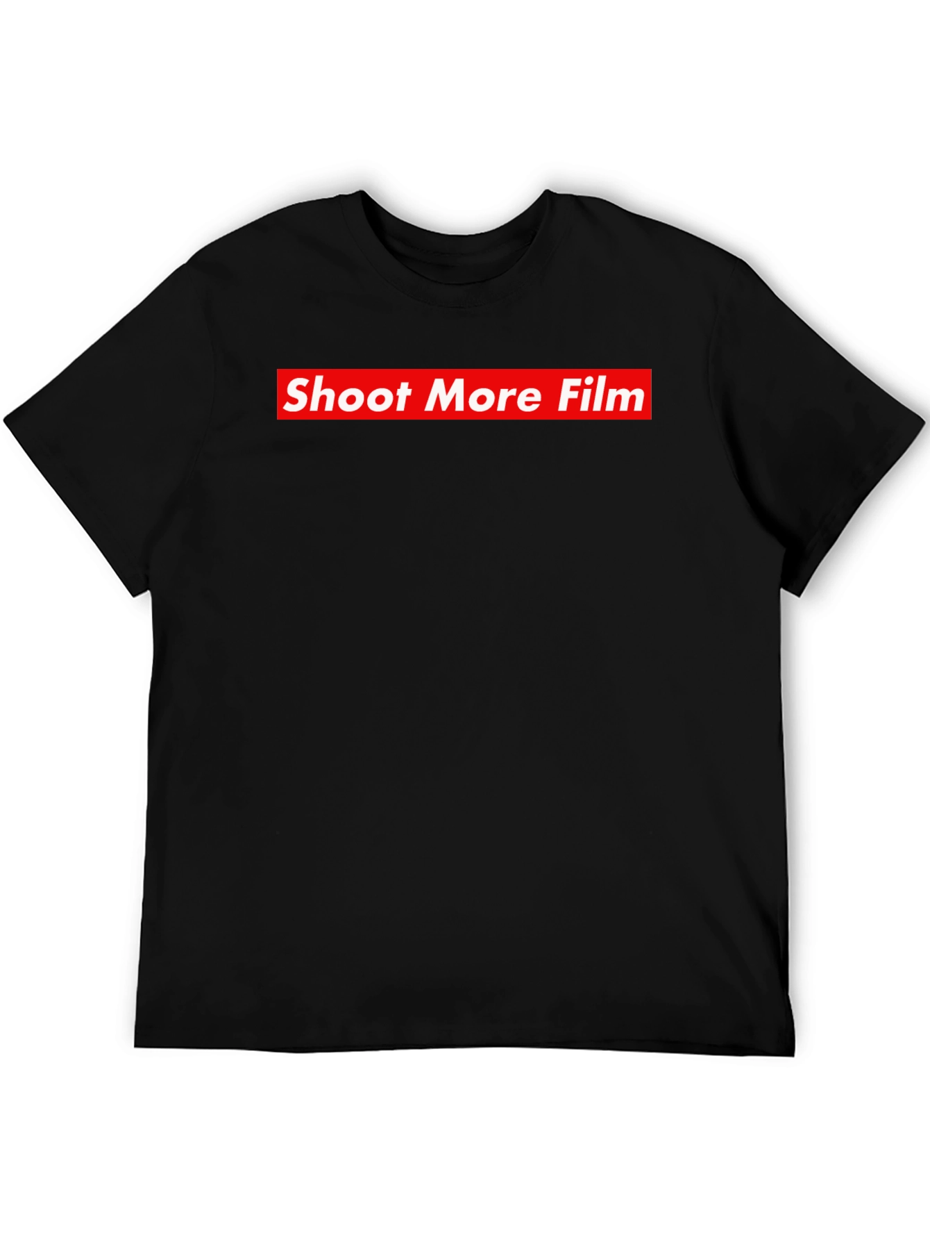 Shoot More Film Graphic T-Shirt - Trendy Streetwear