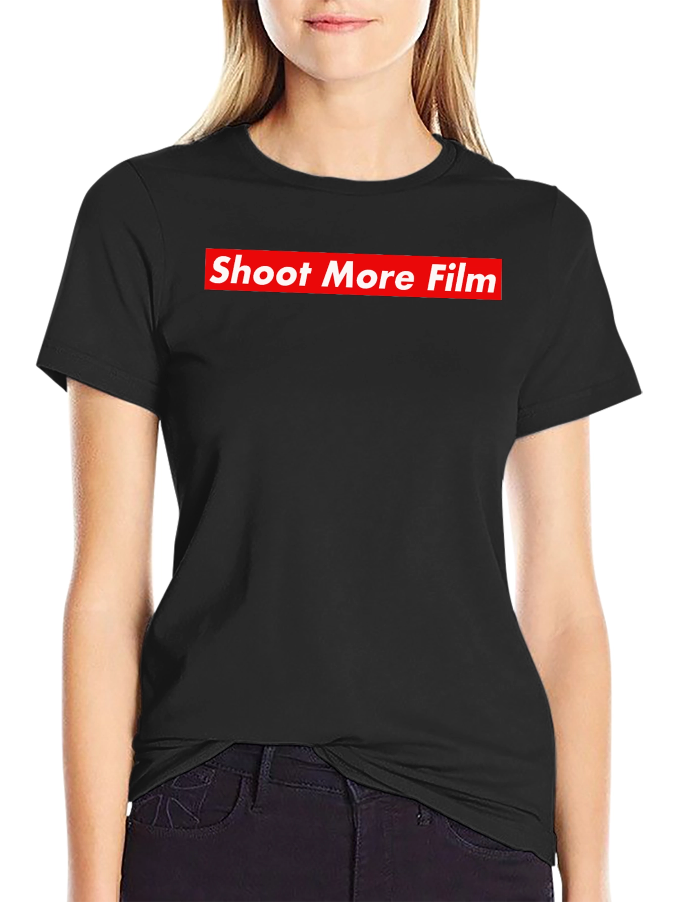 Shoot More Film Graphic T-Shirt - Trendy Streetwear