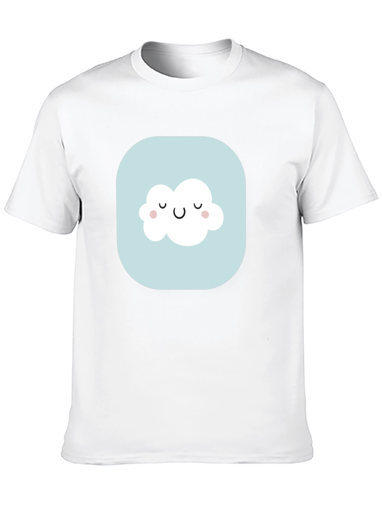 Cute Cloud Graphic Tee - Stylish Comfort