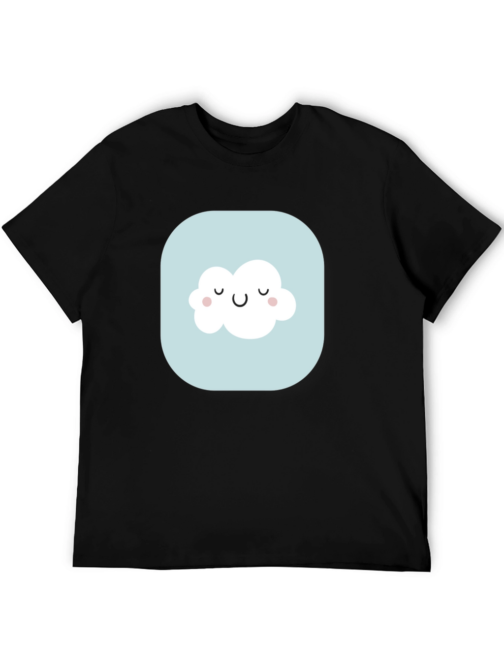 Cute Cloud Graphic Tee - Stylish Comfort