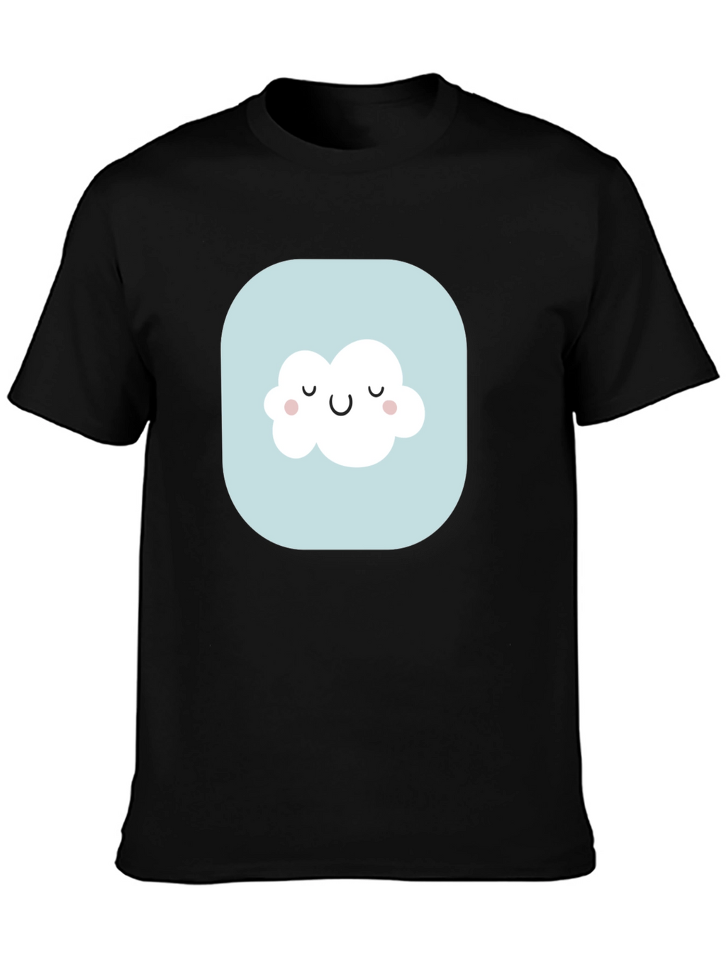 Cute Cloud Graphic Tee - Stylish Comfort