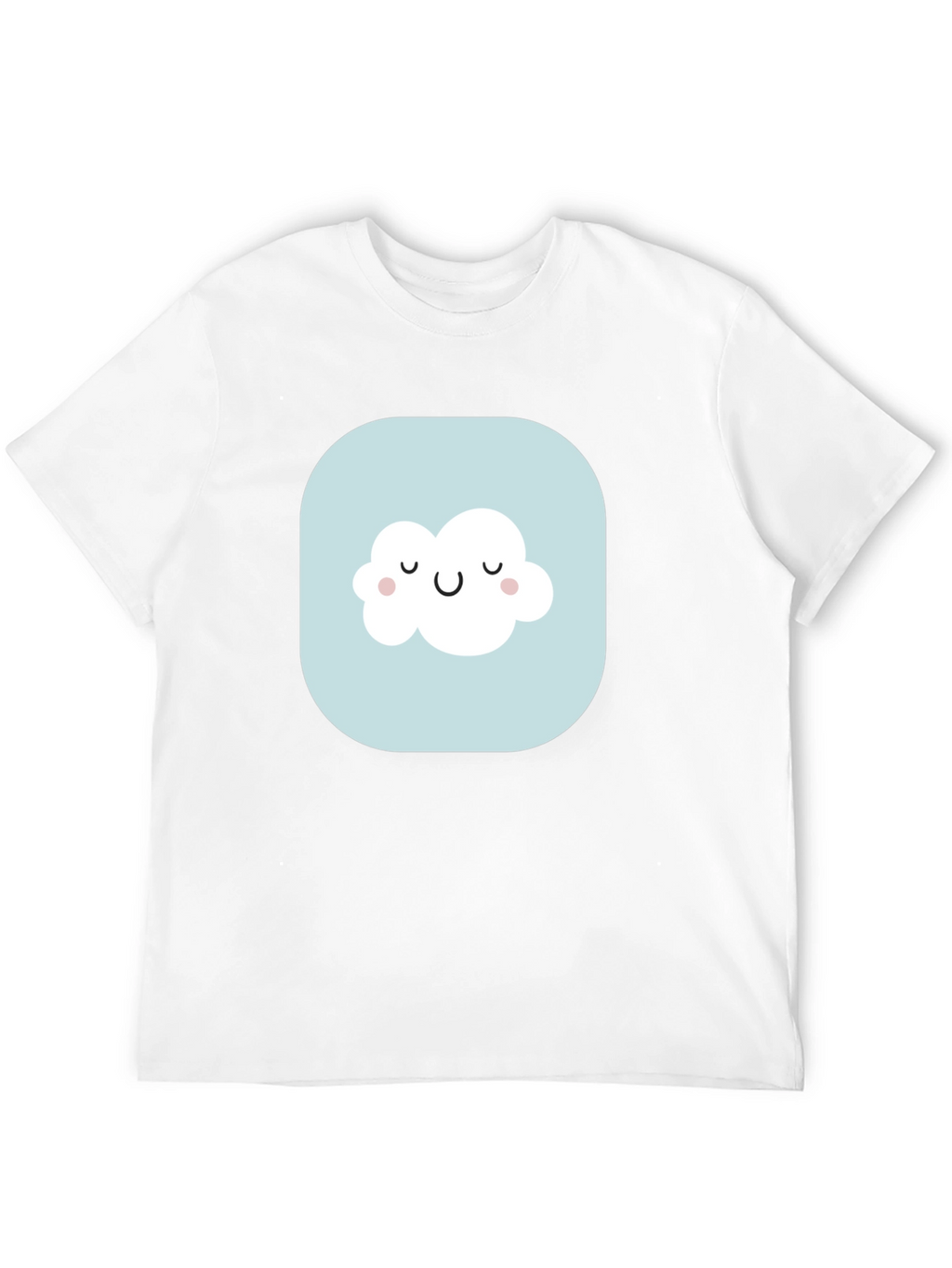 Cute Cloud Graphic Tee - Stylish Comfort