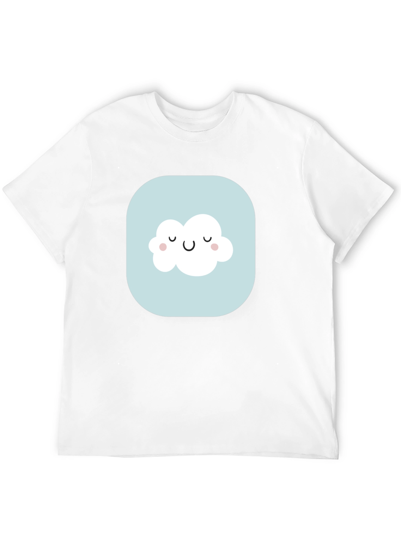 Cute Cloud Graphic Tee - Stylish Comfort