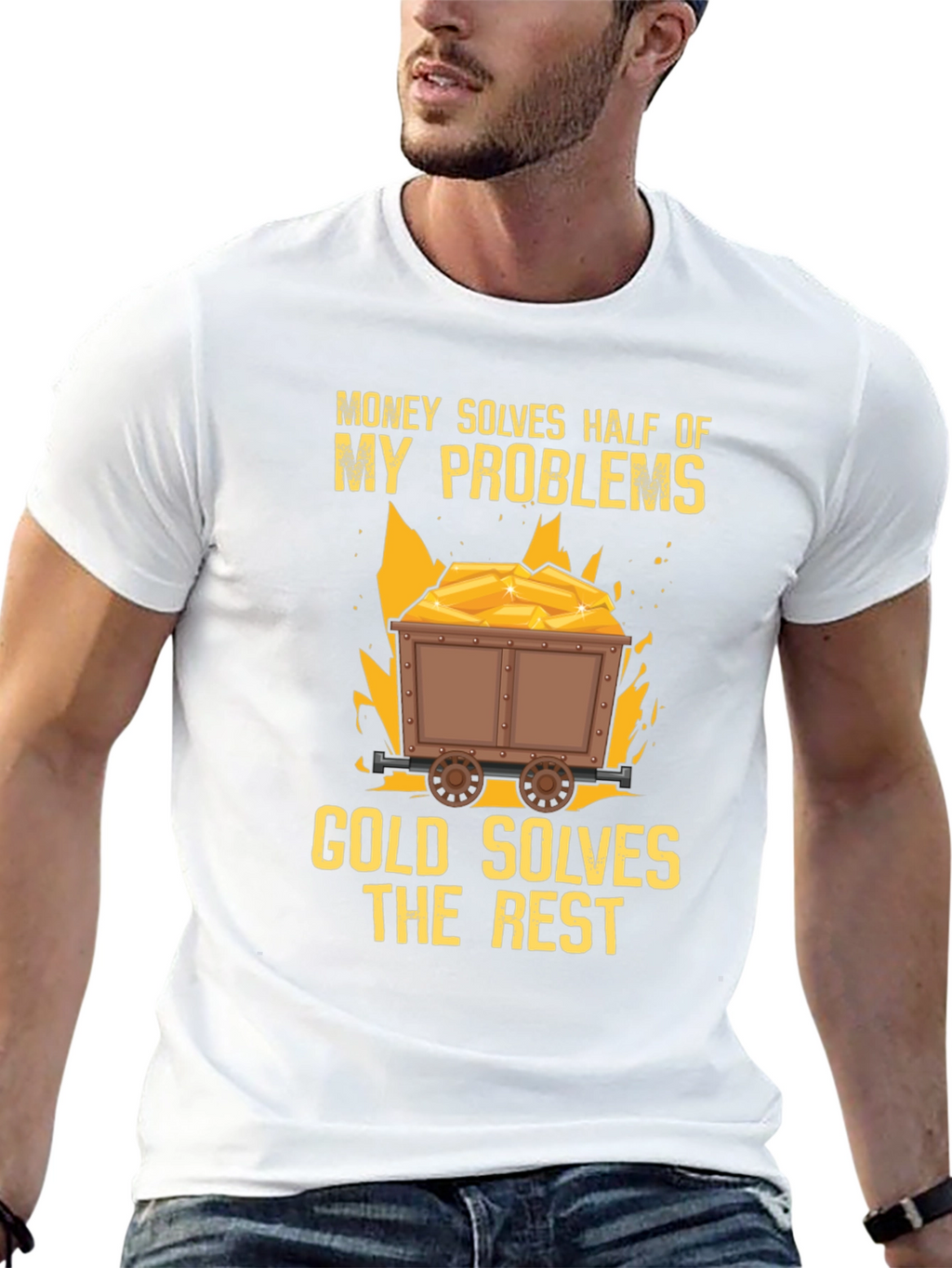 Money Solves Half Gold Solves Rest T-Shirt